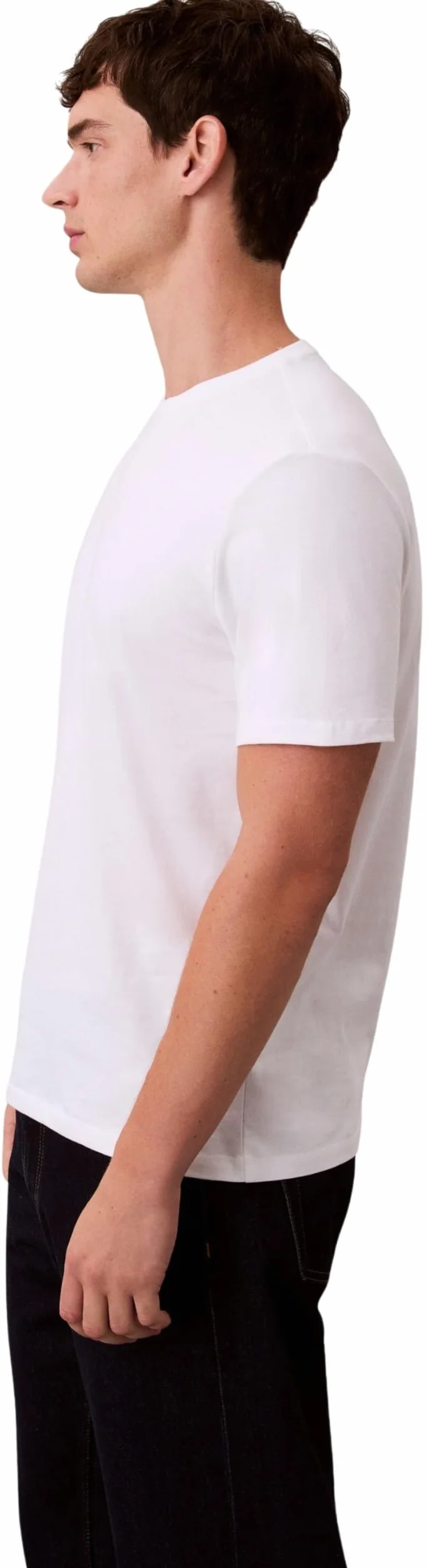 Calvin Klein Classic Monogram Camiseta Manga Corta Hombre Cuello Redondo