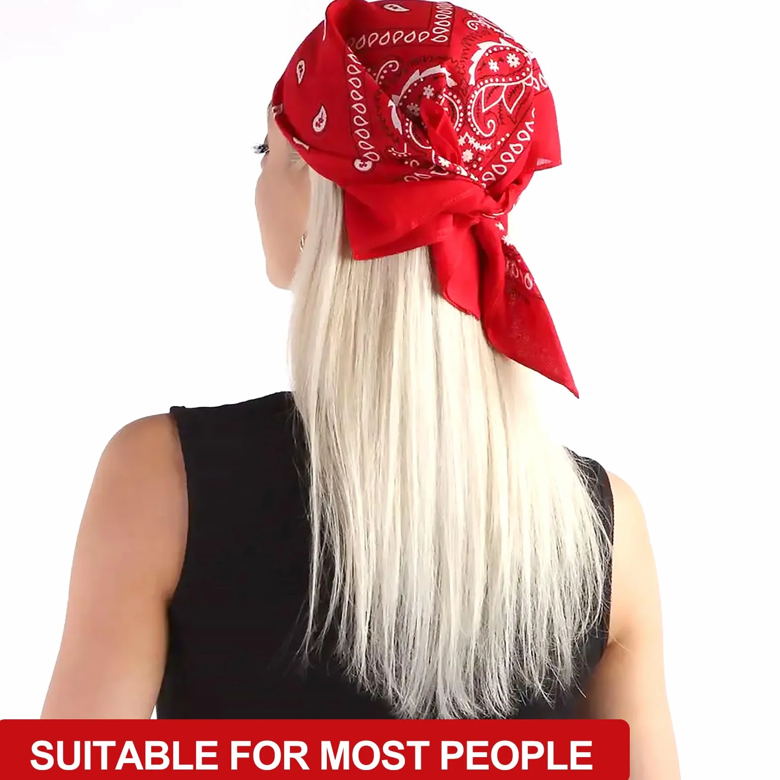 Sularpek Bandana Paisley Hombre Mujer Pañuelo Grande Multifunción Bufanda Moteros