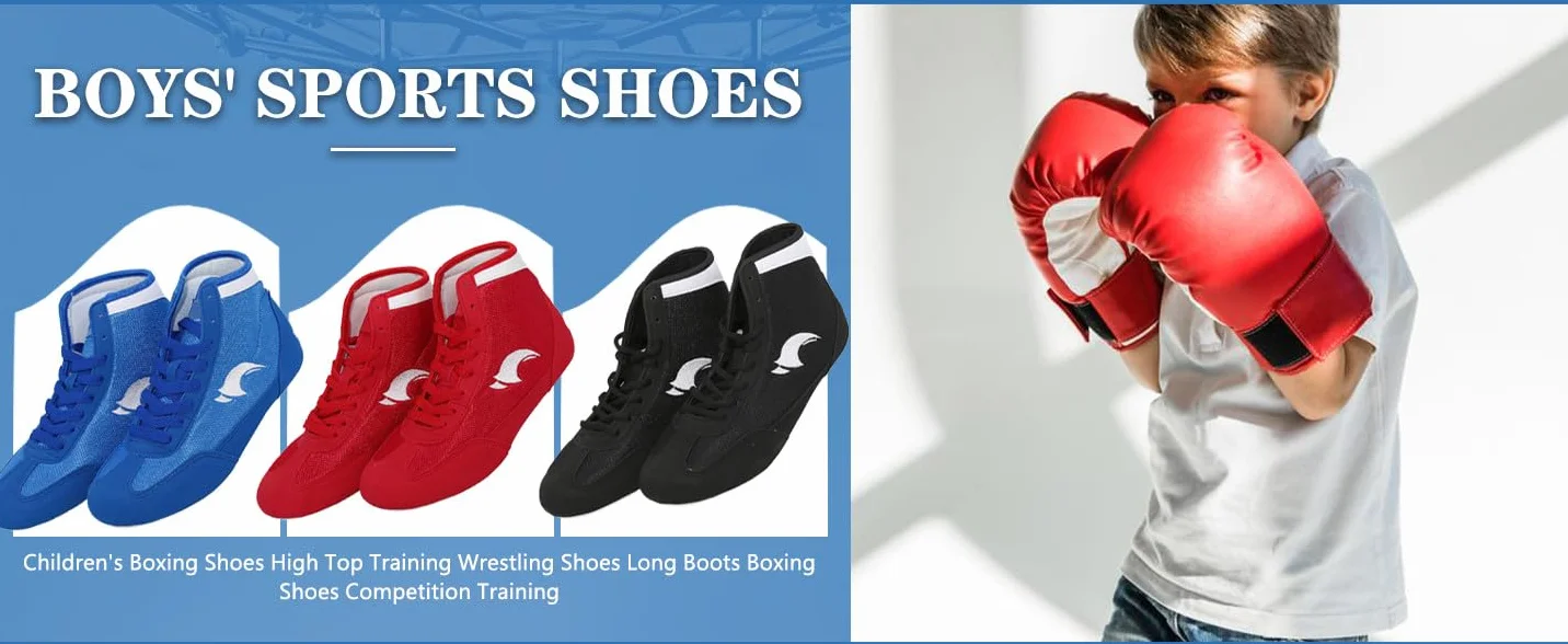 Zapatos de boxeo para niños, entrenamiento competición, 37