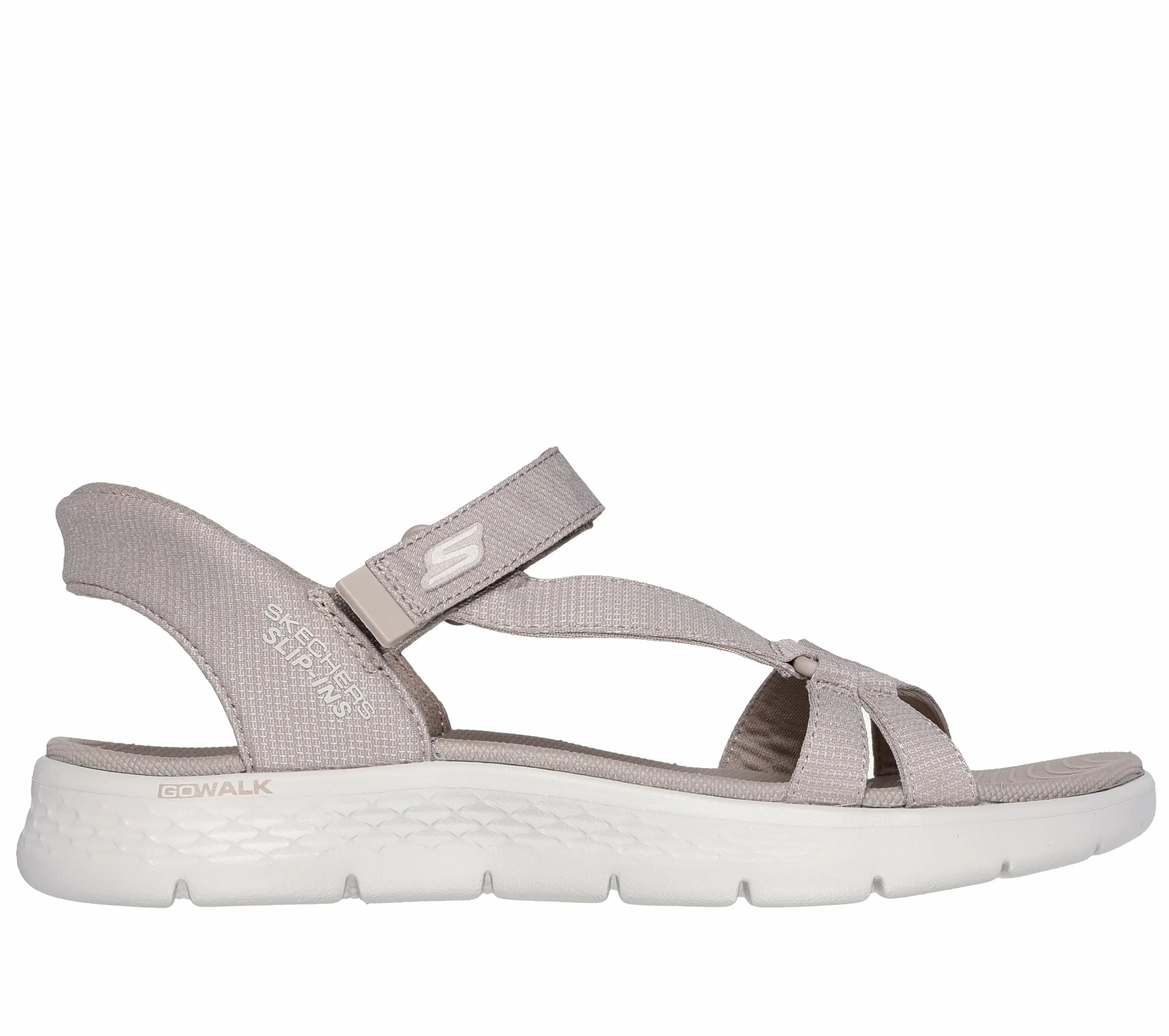 Skechers Go Walk Flex Sandal Illuminate Hands Free Slip-ins Sandalias para pescador Mujer