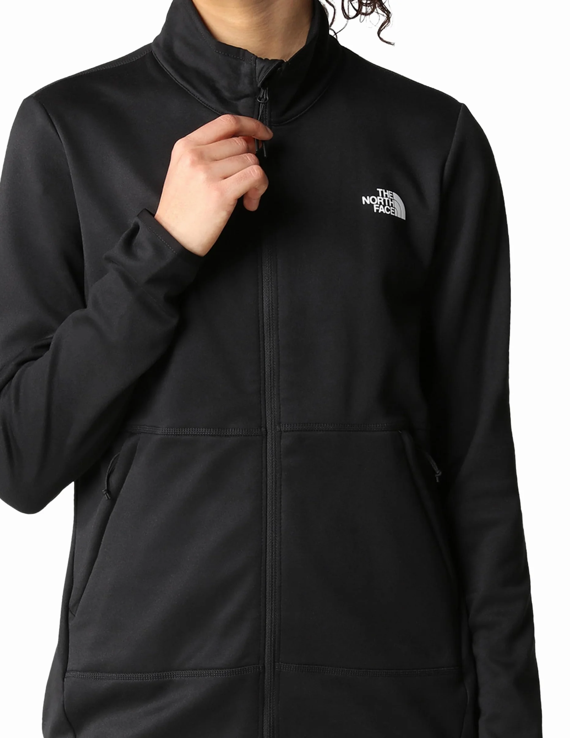The North Face Chaqueta Polar Canyonlands Cremallera Mujer Senderismo