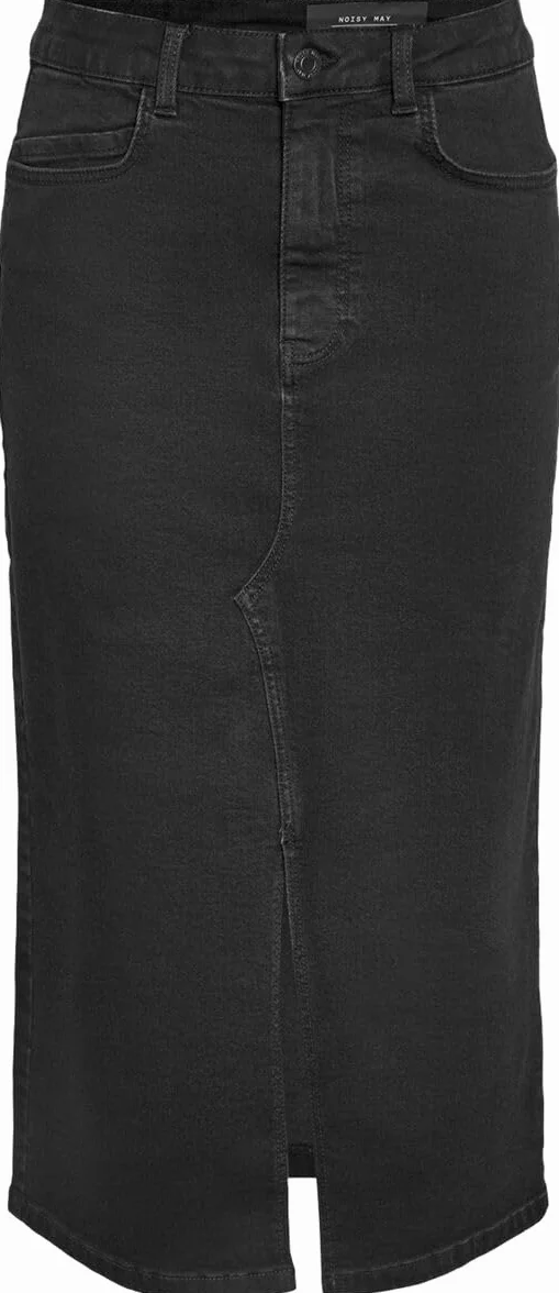 Noisy May Nmkath NW Slit Midi Skirt Vi478bl Noos Falda Mujer