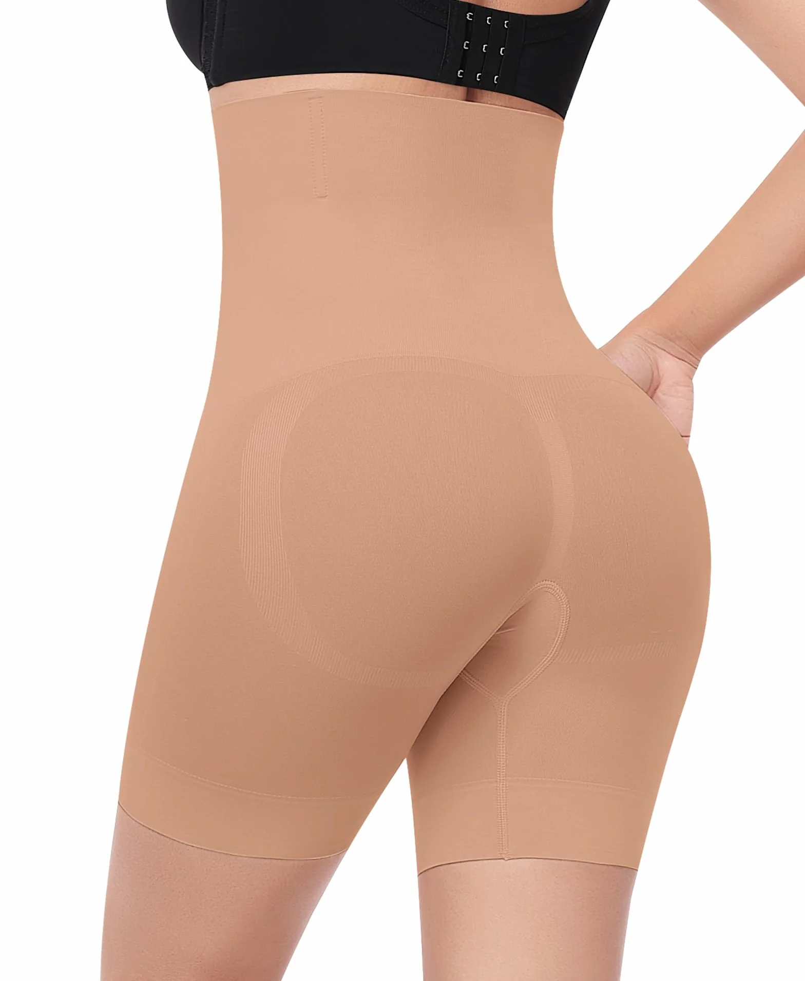 YARRCO Braga Faja Reductora Mujer Abdomen Adelgazante Postparto Cintura Alta Invisible Sin Costuras