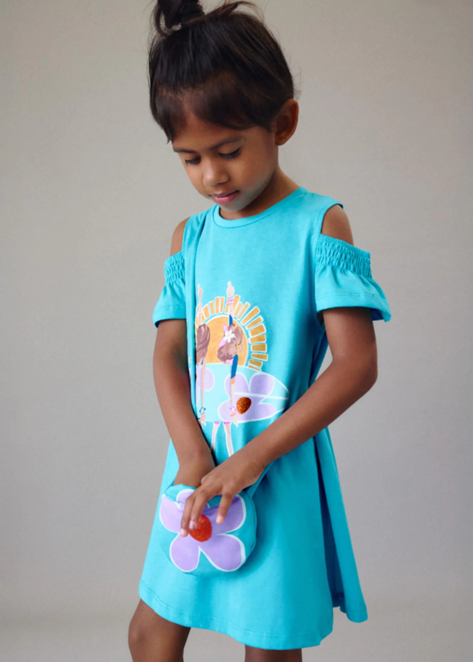 Mayoral Vestido Aplicaciones niña