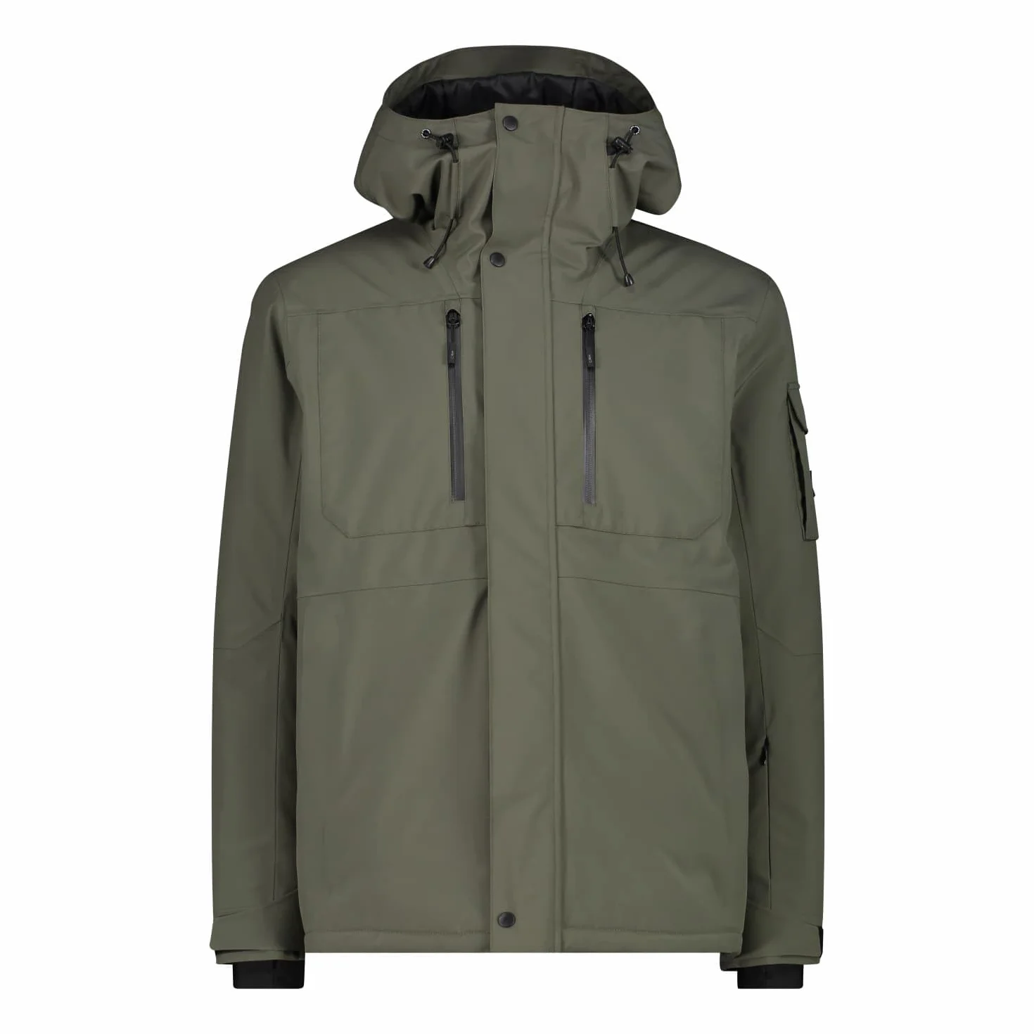 CMP Man Jacket Fix Hood Chaqueta Hombre