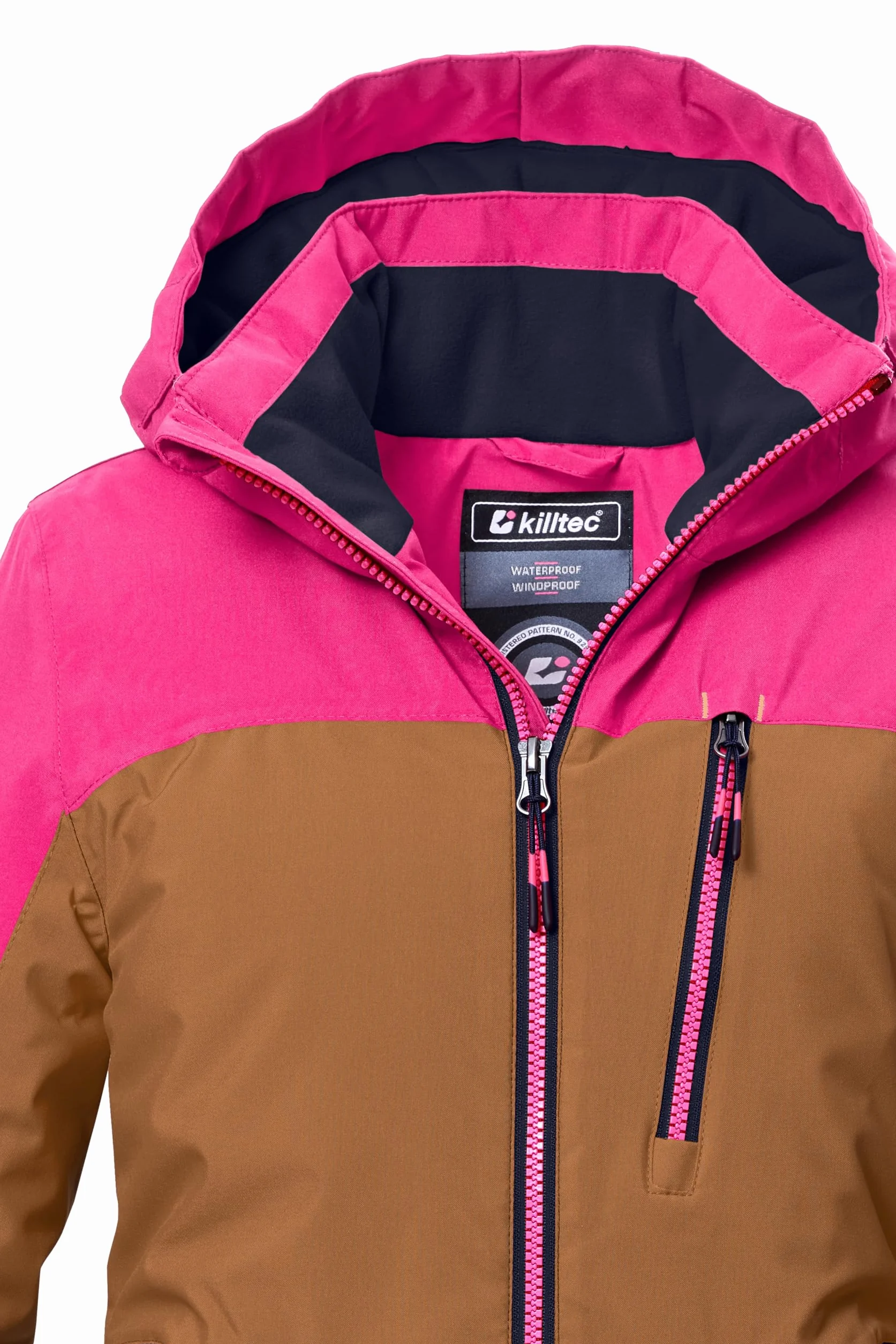 Killtec Chaqueta funcional exterior con capucha protección nieve Niñas