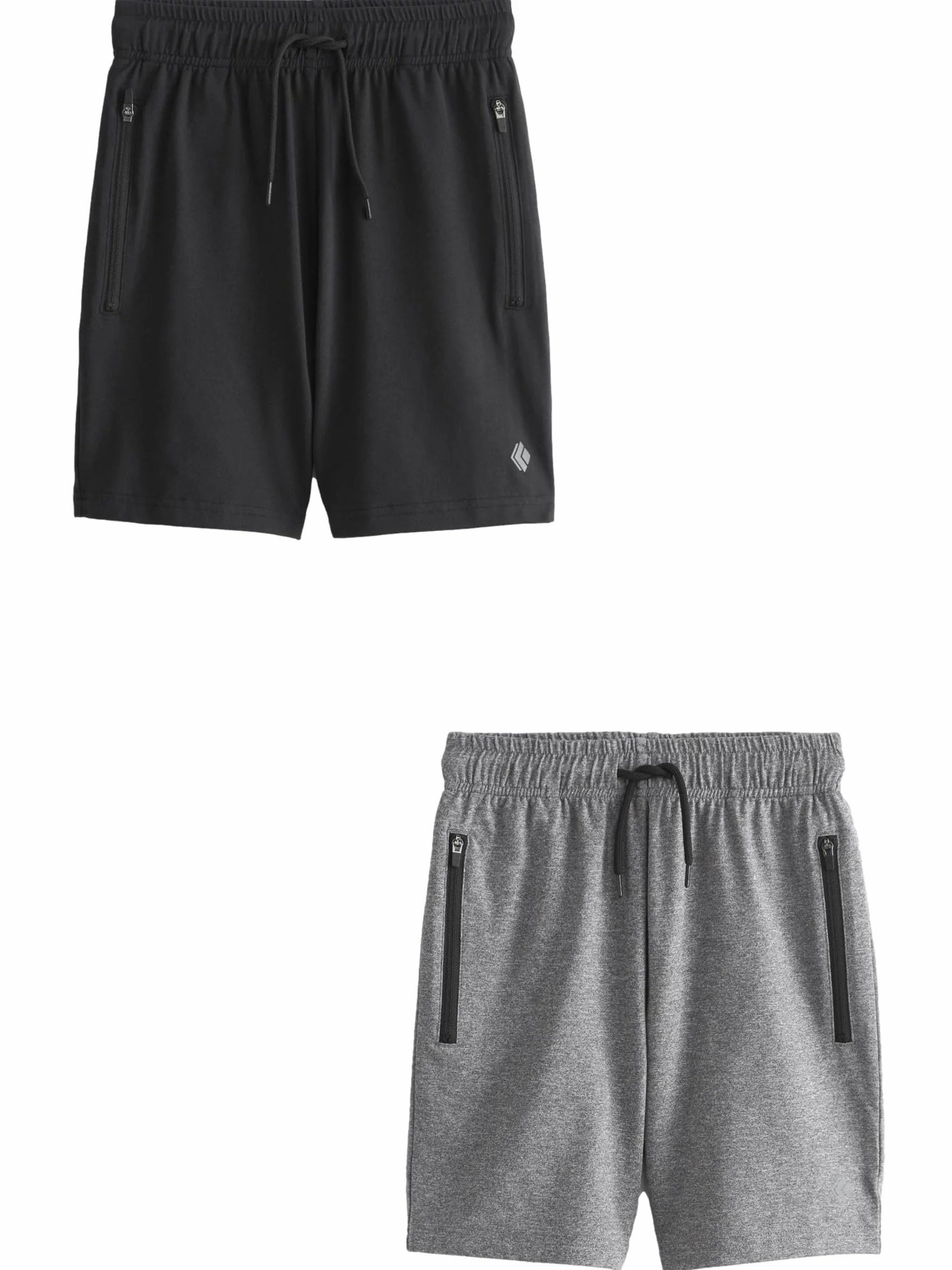 NEXT Niños Pantalones Cortos Deporte Ligeros Pack 2