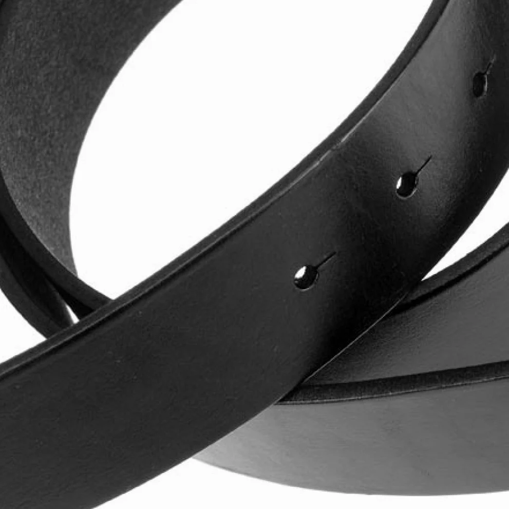 Hebilla Cinturón Negro, completamente (Piel, precio Bang., negro
