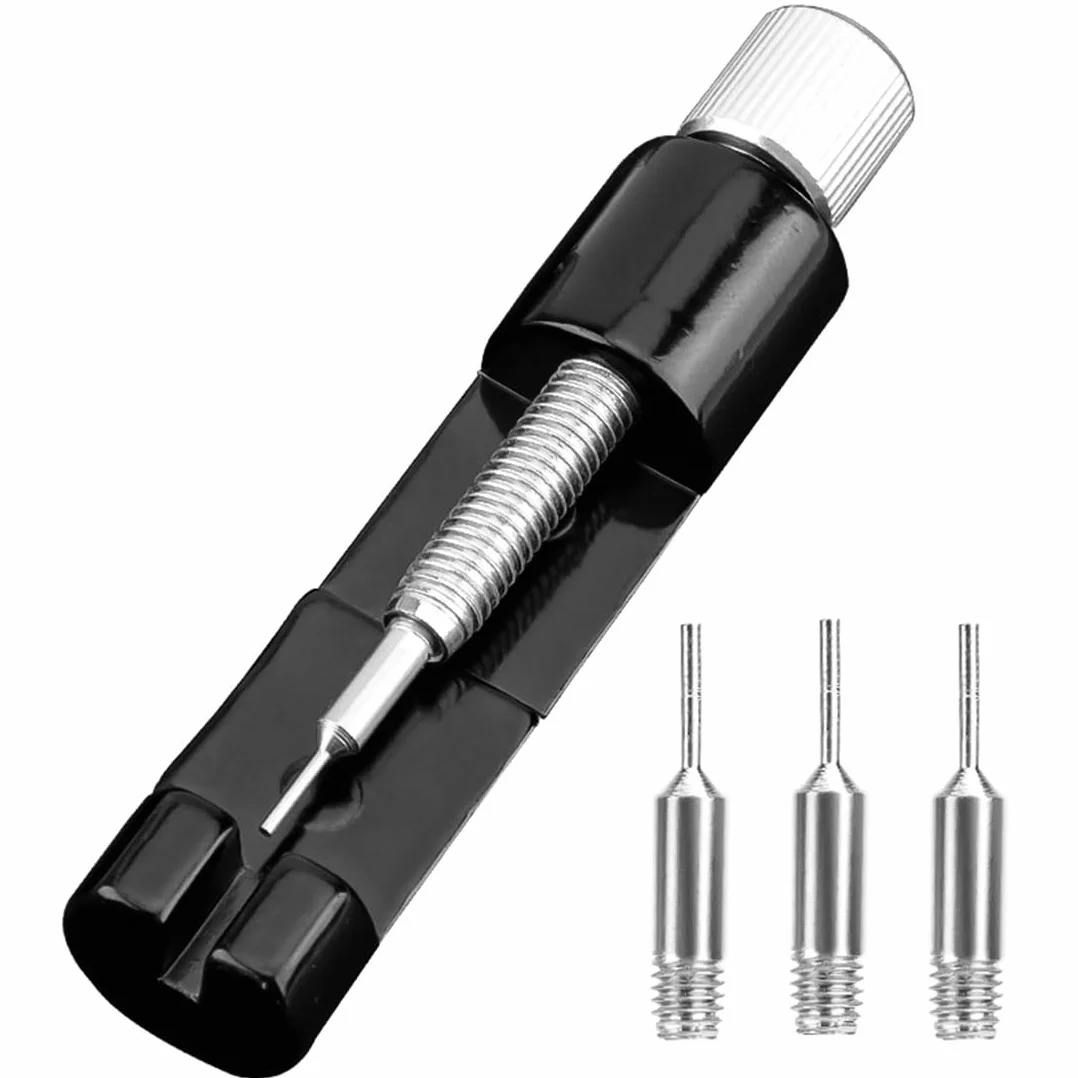 Ajustador Correa Reloj, Kit Reparacion Relojes, Herramienta para Quitar Eslabones