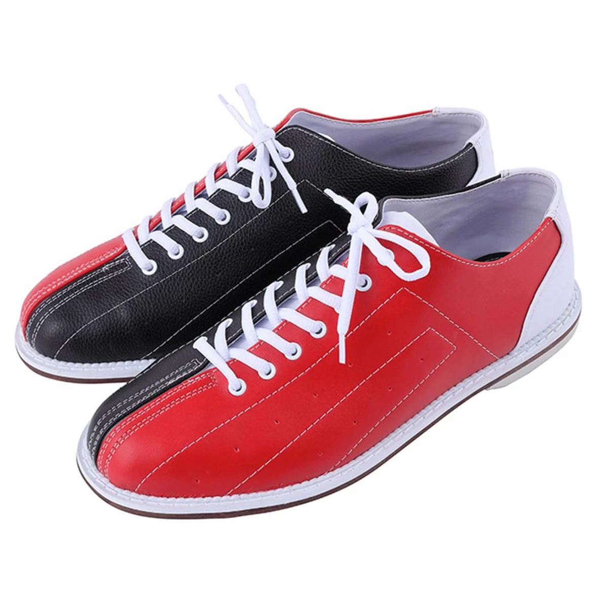 Zapatos De Bolos Hombre Ligero Cuero Talla Grande Diestros