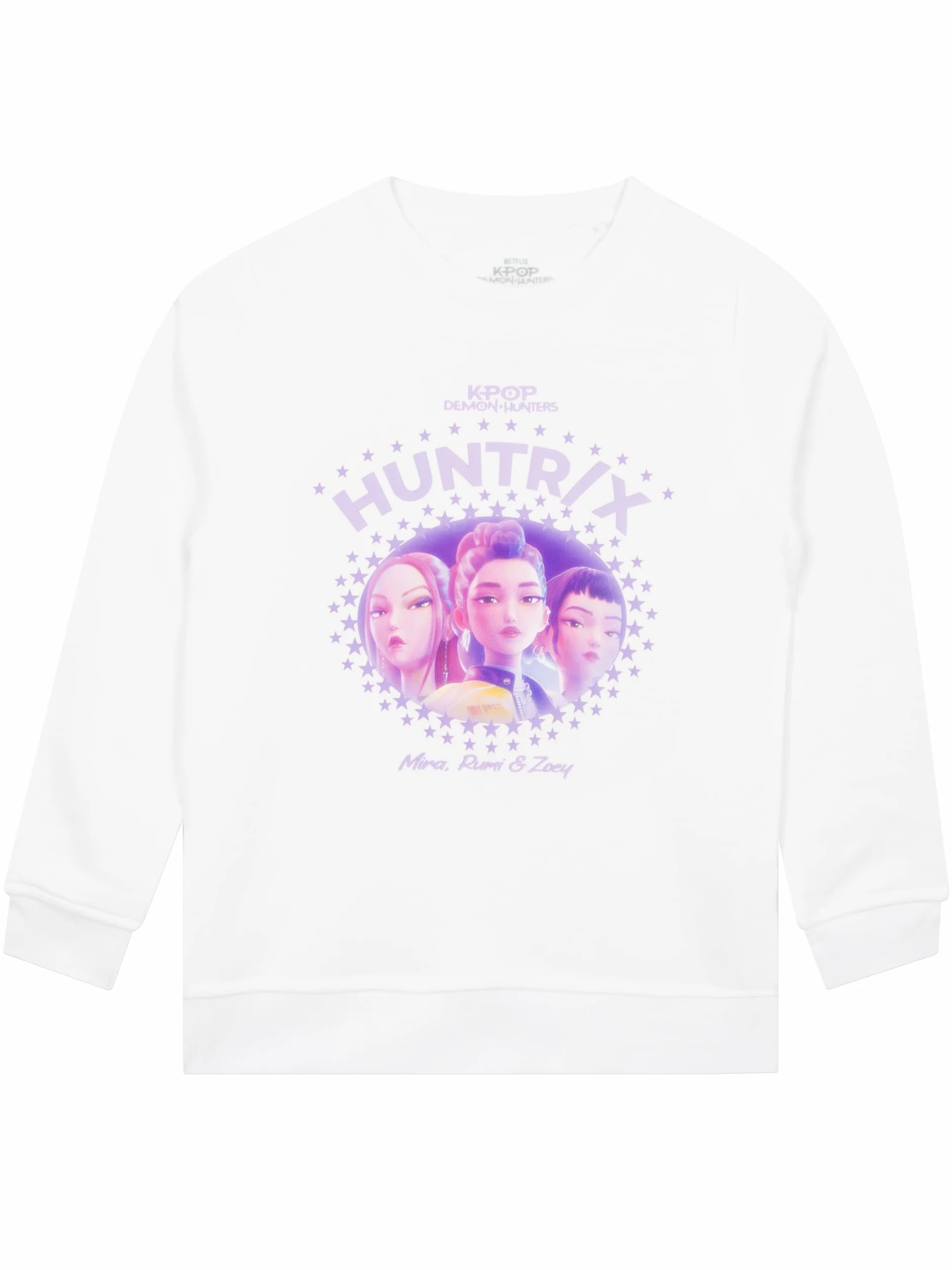 KPop Demon Hunters Sudadera Niña Mira Rumi Zoey Sweatshirt Copas Huntrix