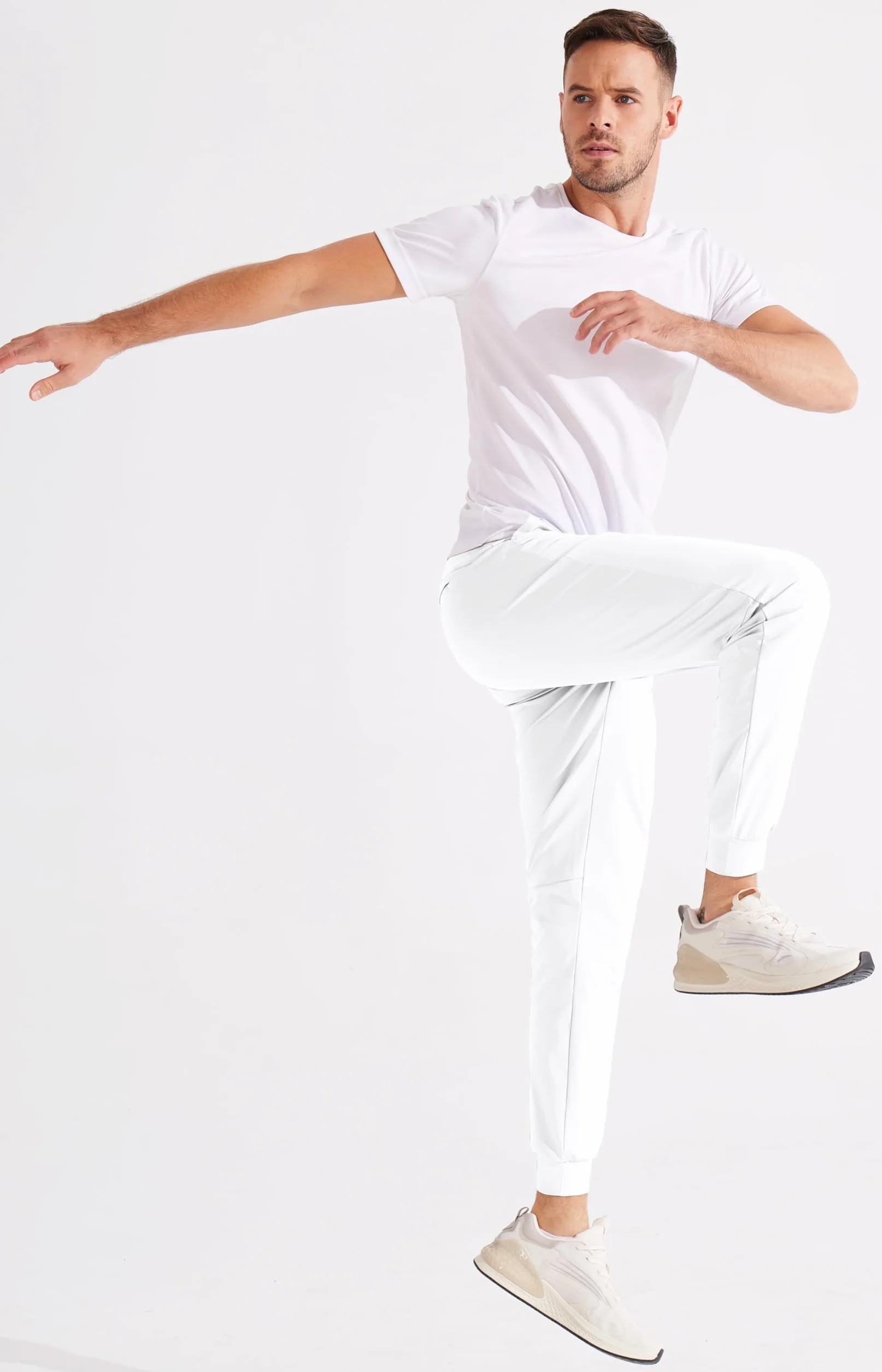 Libin Pantalón de Golf Hombre Jogging Elásticos 4 Direcciones Deportivos con Bolsillo