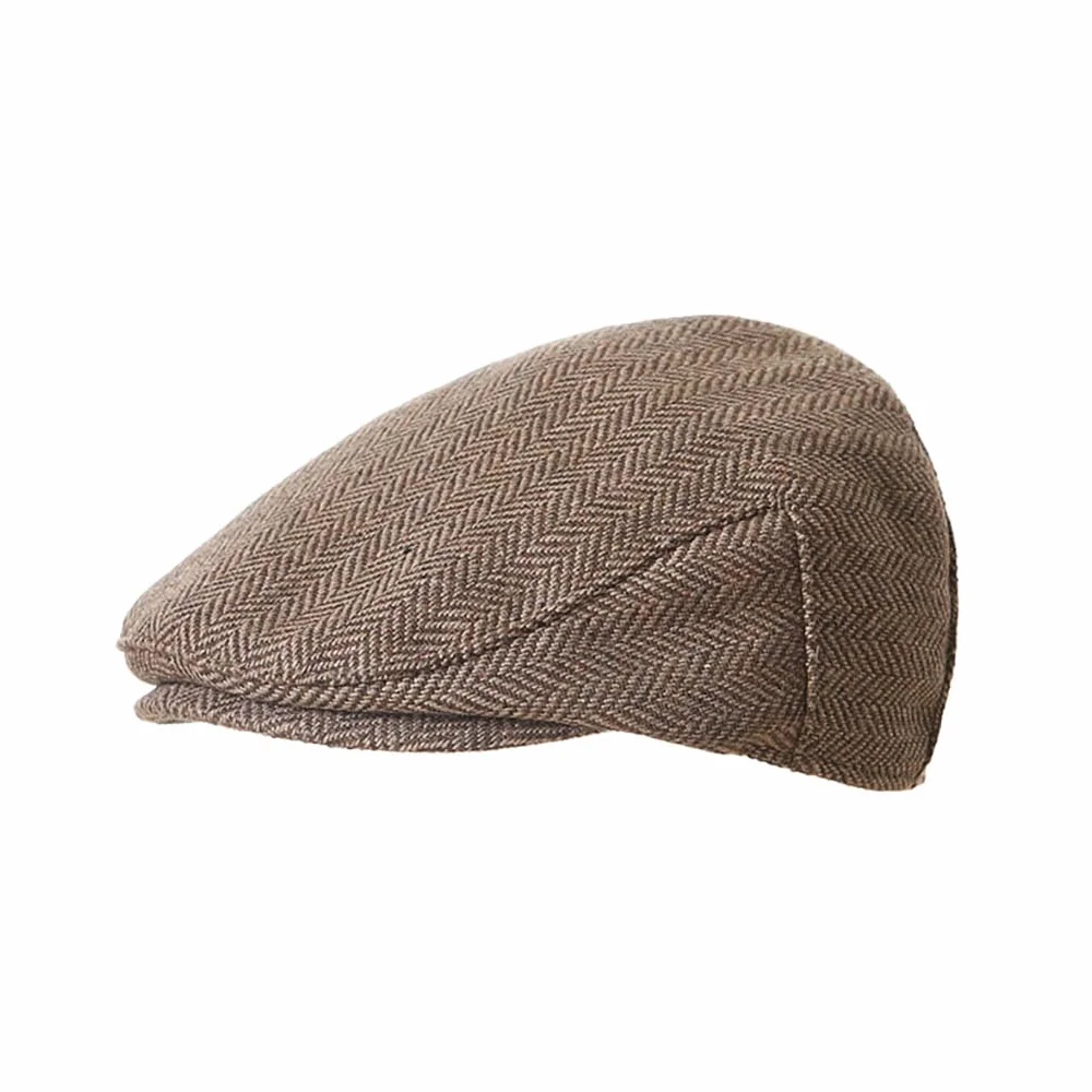 YAMEE Gorro Boina Niños Lana Mezclada Suave Transpirable Infantil Newsboy Otoño Invierno 1-10 Años