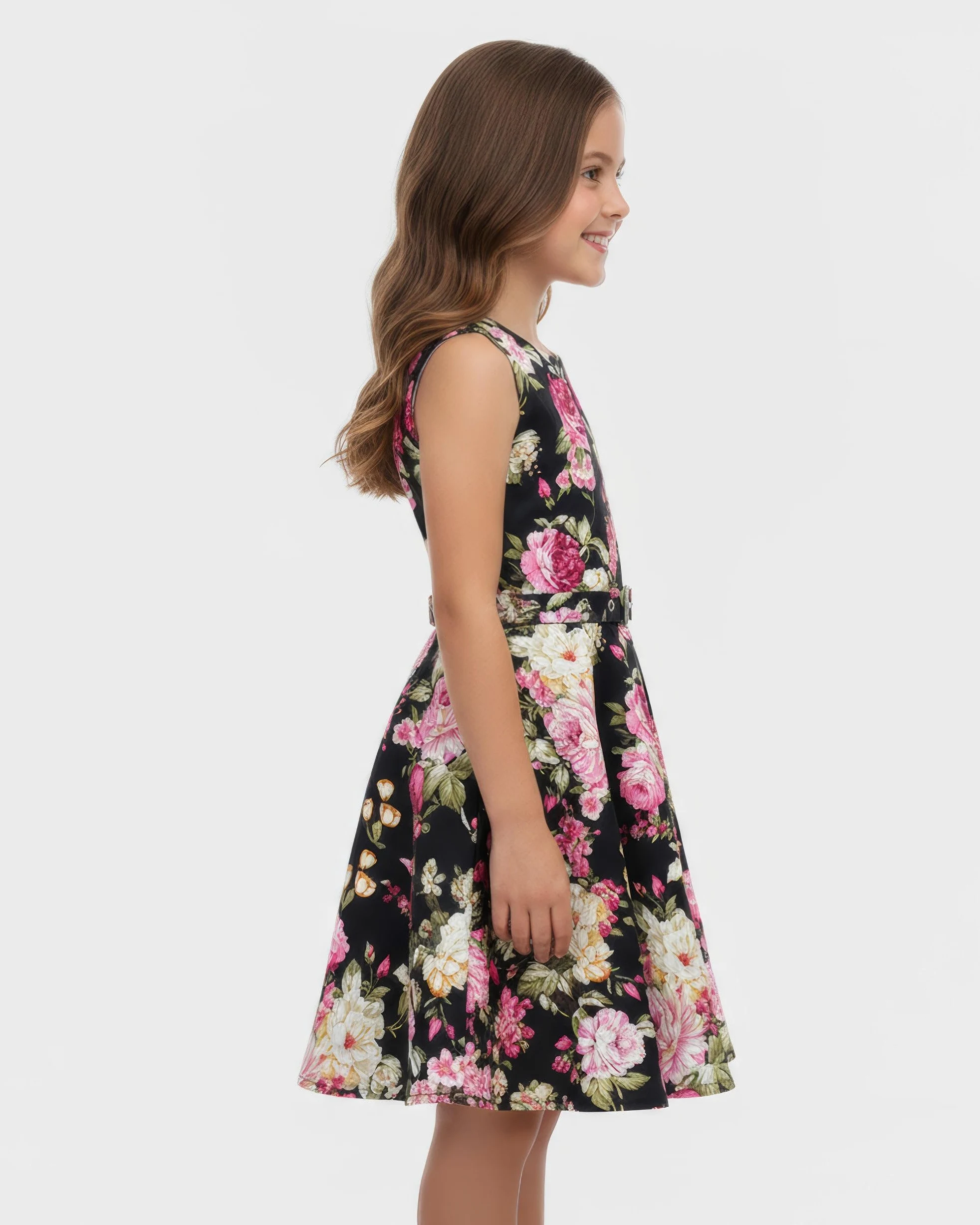 BlackButterfly Niñas 'Audrey' Vestido Vintage Años 50 Divinity