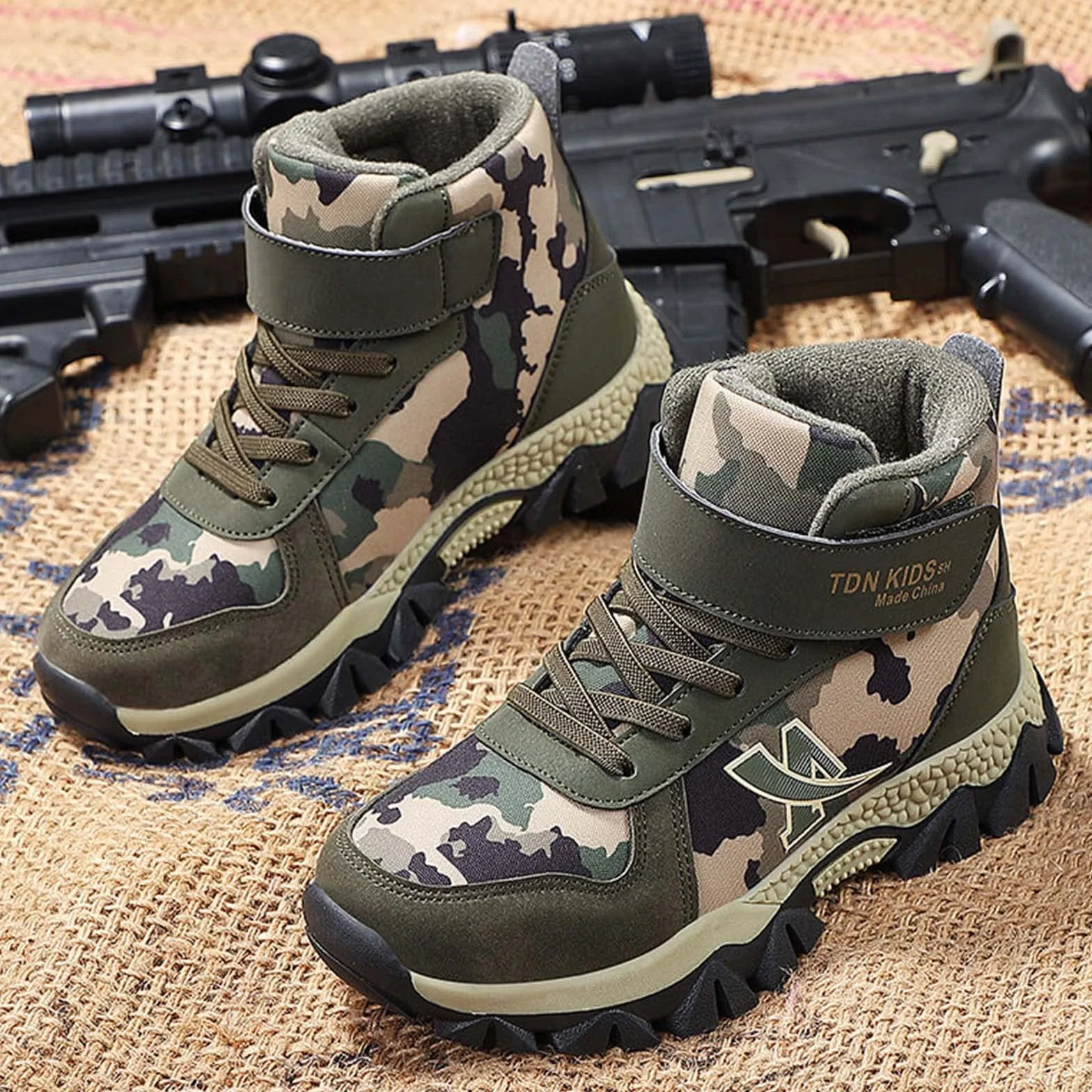CERYTHRINA Zapatos de senderismo para niños impermeables antideslizantes invierno