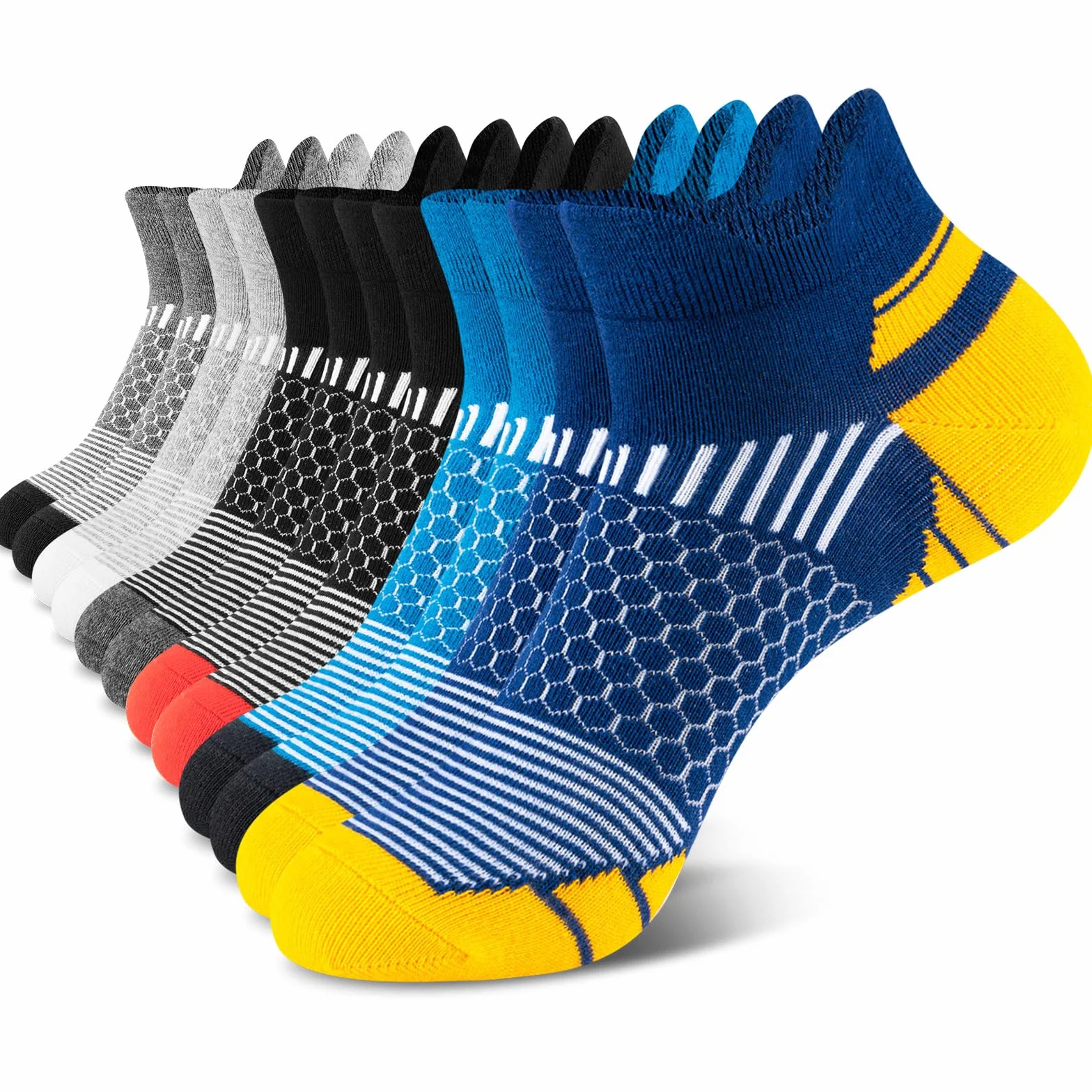 Calcetines Deportivos para Hombres Cortos 6 Pares