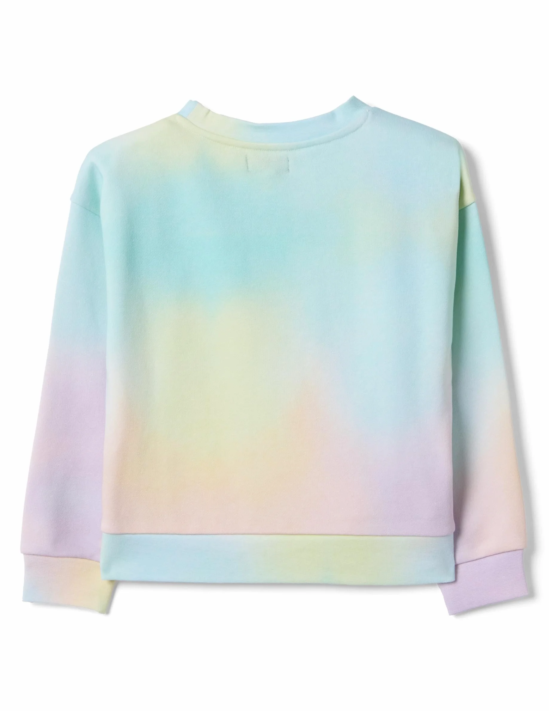 OVS Kids Sudadera Multicolor de niña Mezcla de algodón Ajuste Regular