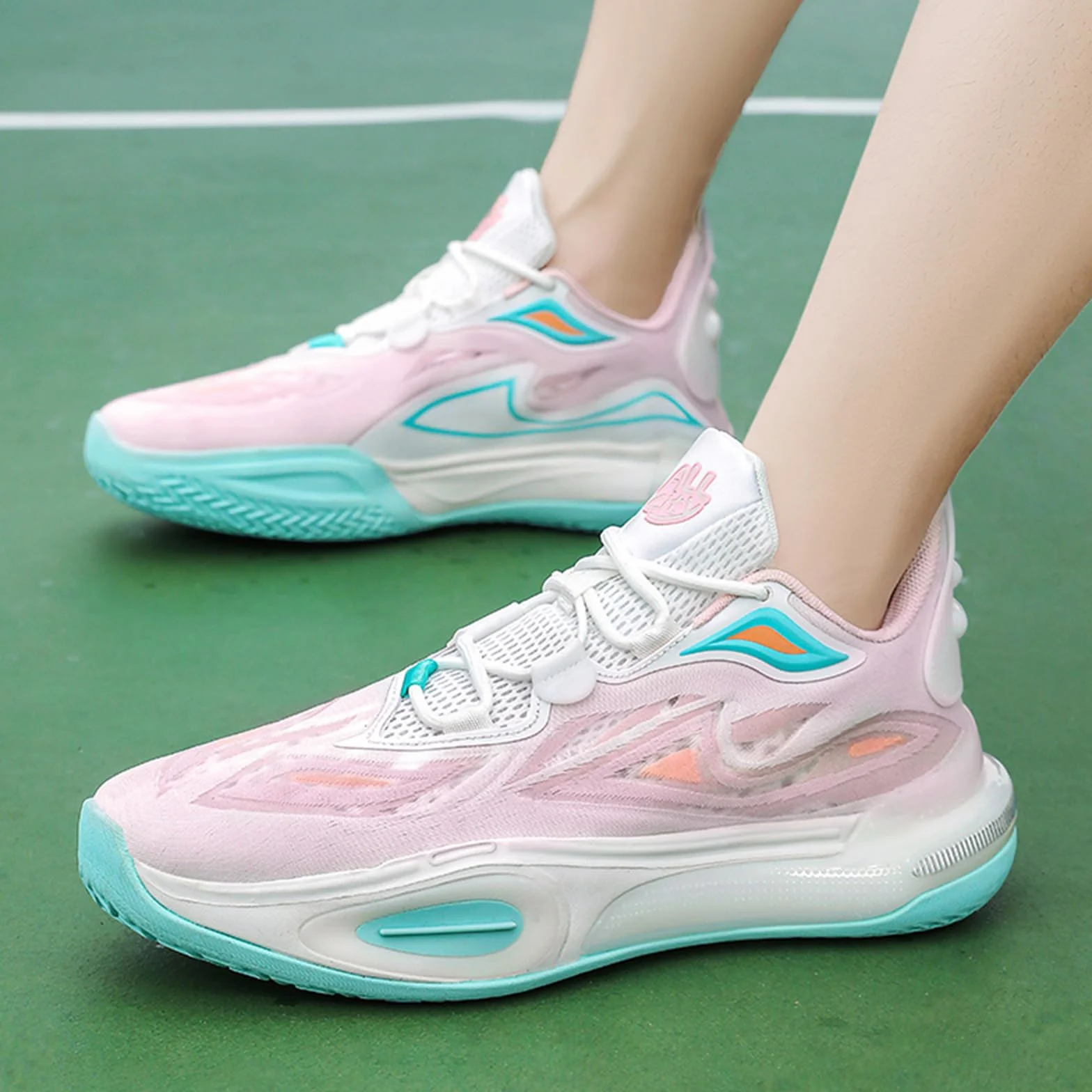 Zapatillas de baloncesto acolchadas mujer cómodas correr caminar