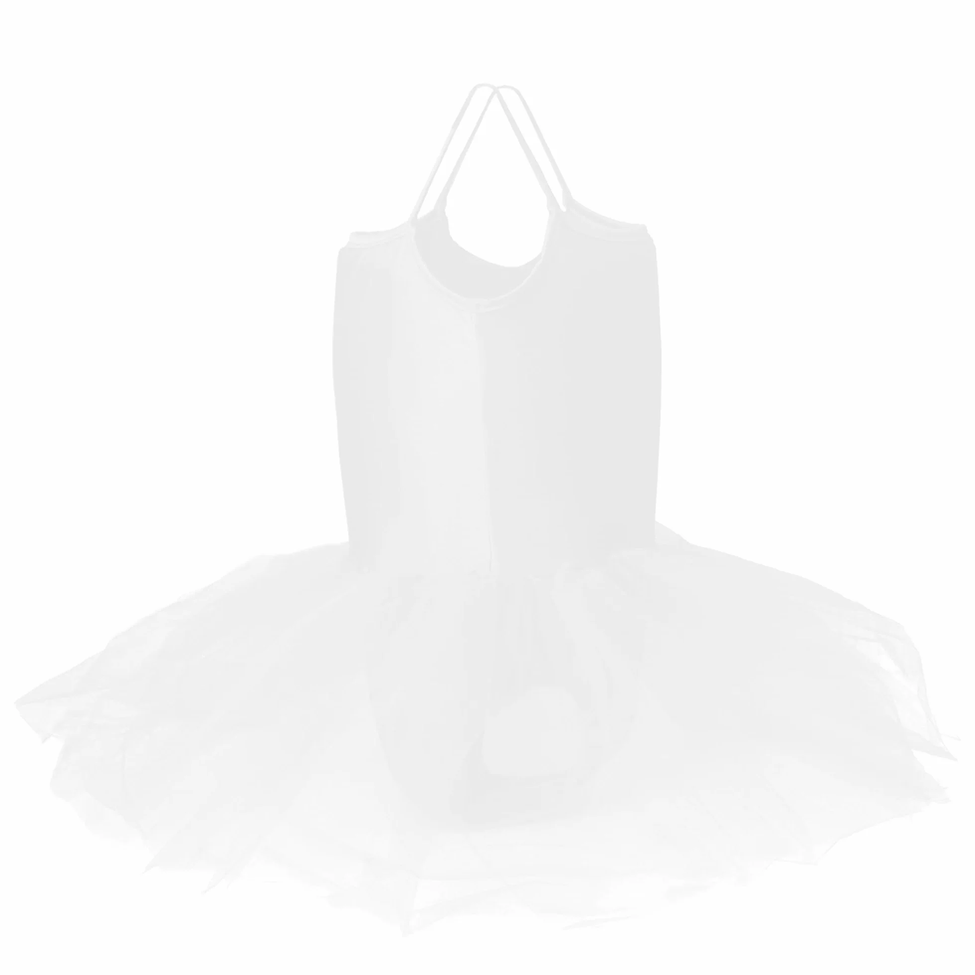 Carnavalife Maillot Ballet Niña Tutus Tirante Fina Danza Bailarina Clases Disfraces
