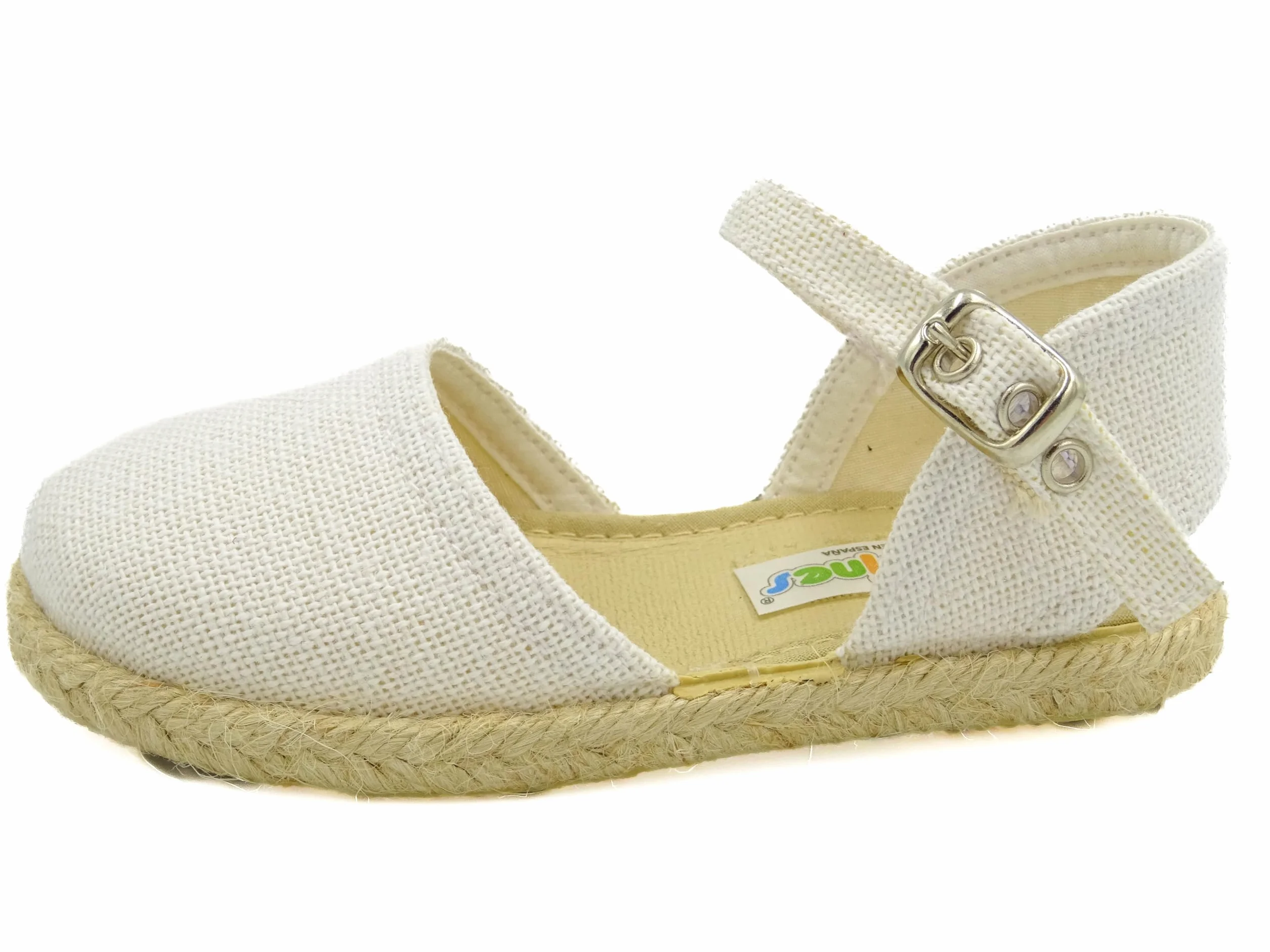 Esparteña de niña para ceremonia bebé