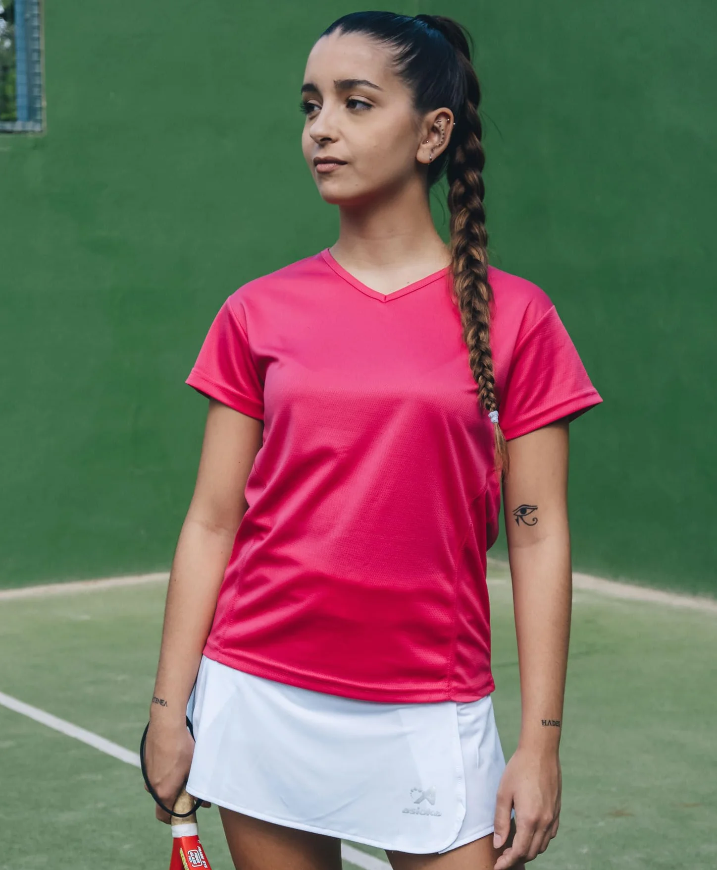 Asioka Camiseta Deportiva técnica niña Maga Corta