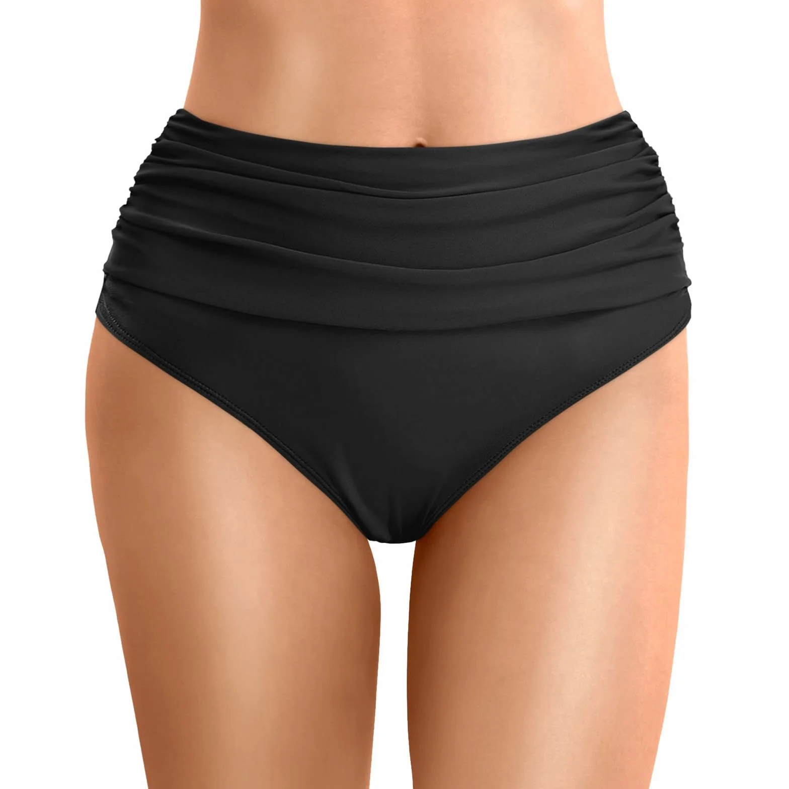 Braga Bikini Mujer Cintura Alta Control Abdomen Parte Inferior Pantalón