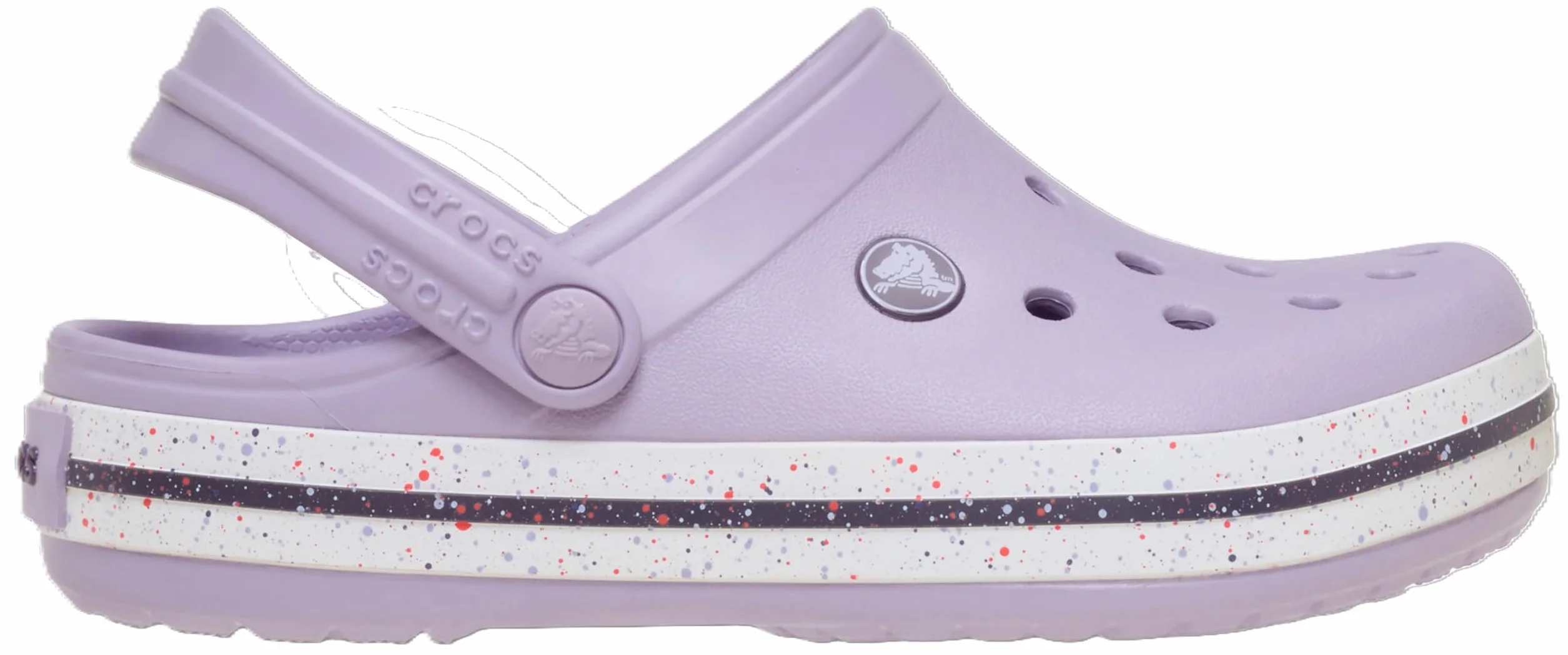 Crocs Crocband Speckled Band Clog T Zuecos Unisex niños Lavender 22/23 EU