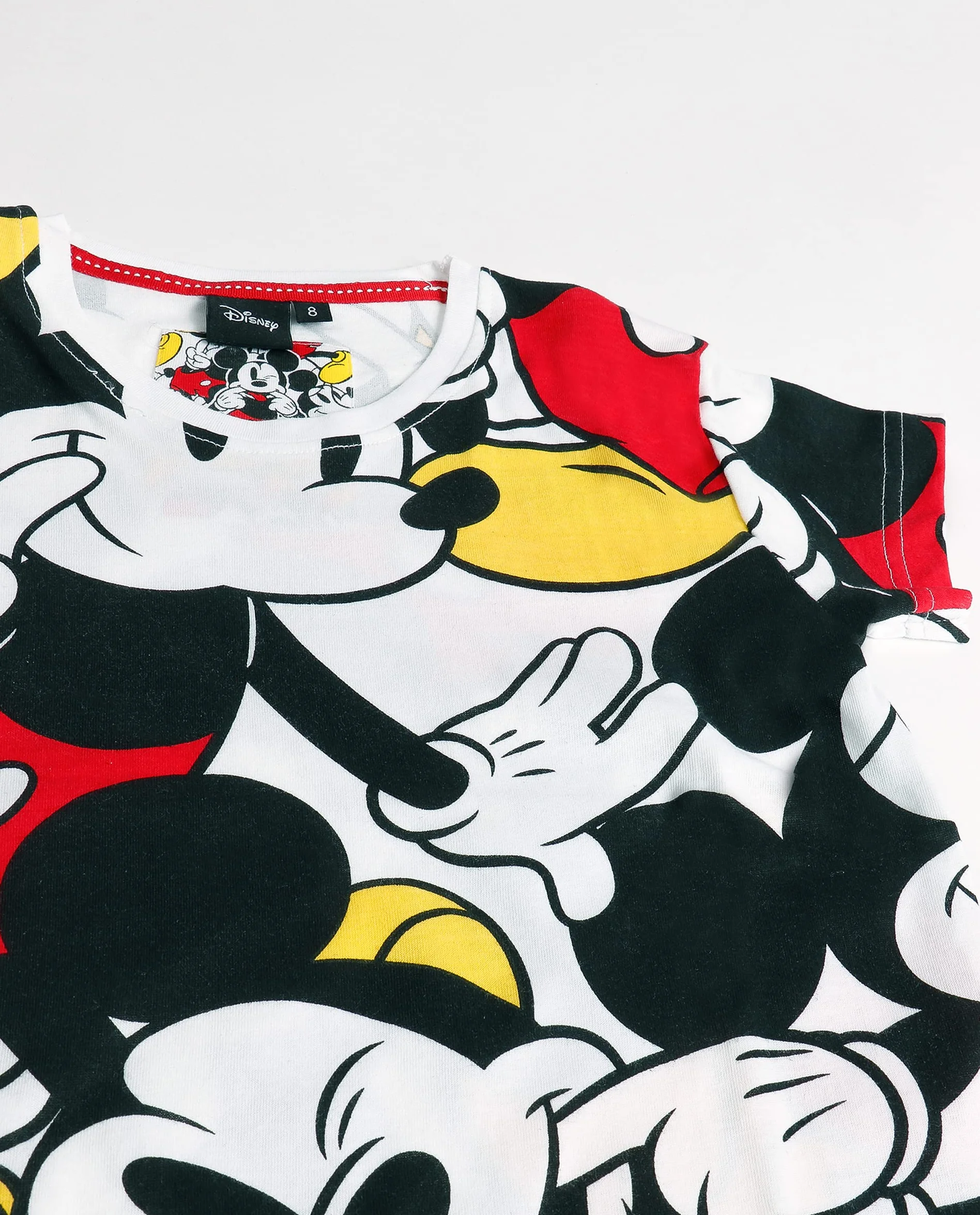 Disney Camisola Manga Corta Big Mickey para niña