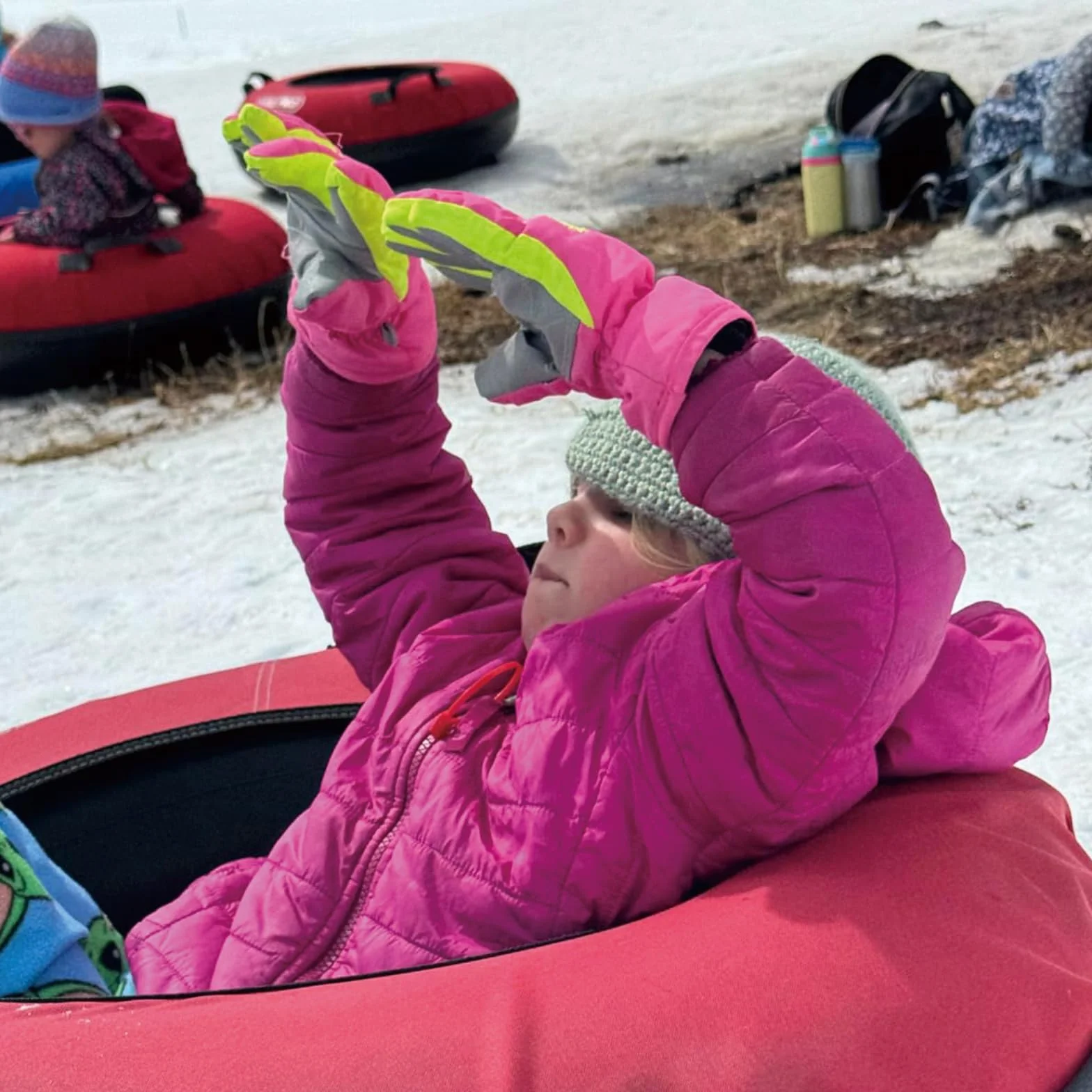 TRIWONDER Guantes de Esquí para Niño Impermeable Cálido Térmicos Snowboard Nieve Ciclismo Invierno
