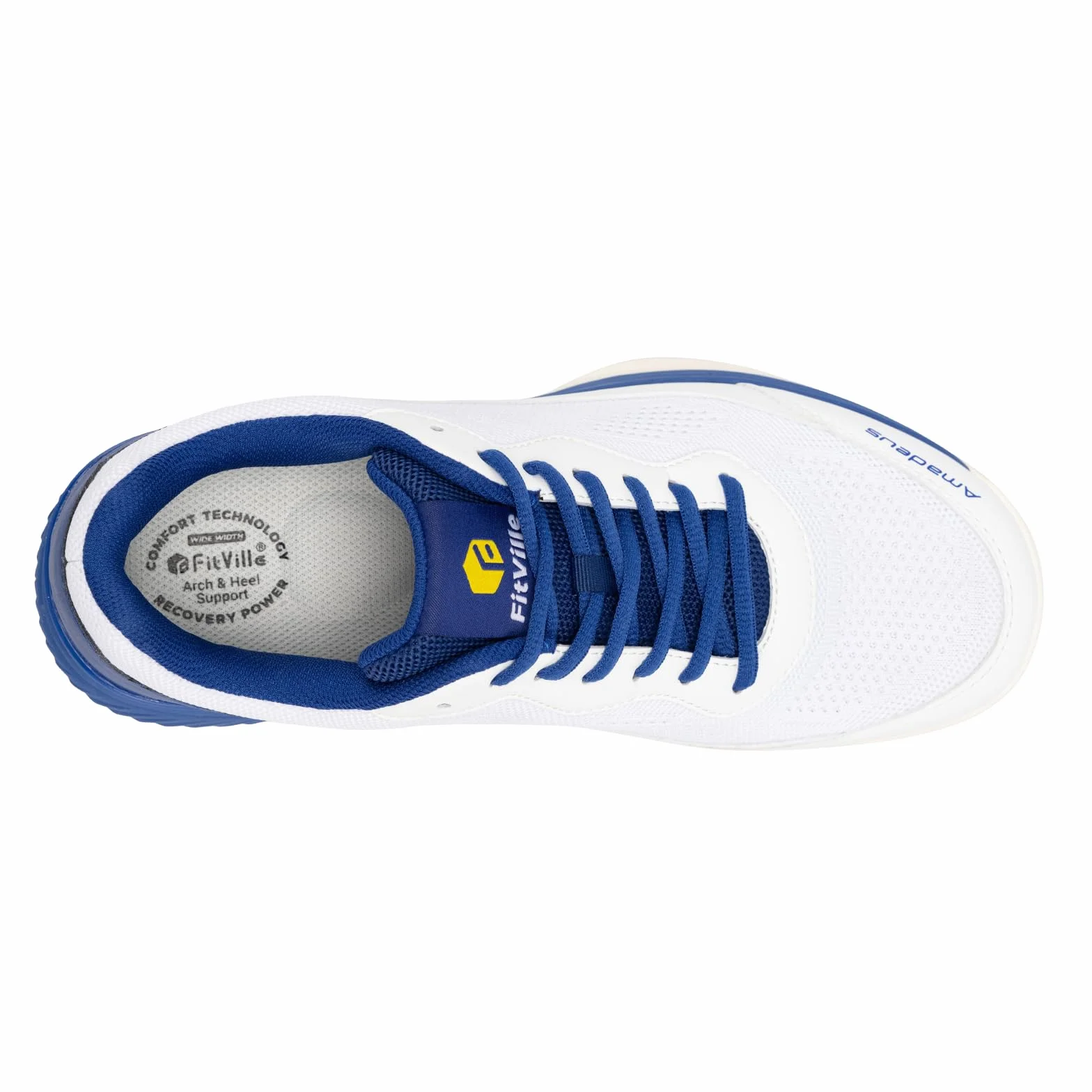 FitVille Zapatillas de Tenis para Hombre Antideslizantes Transpirables Fitness Cómodas