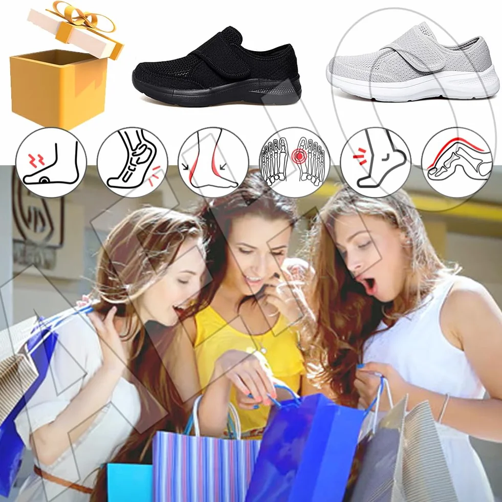 Zapatos Ortopedicos Mujer Ancho Especial Juanetes Diabéticos