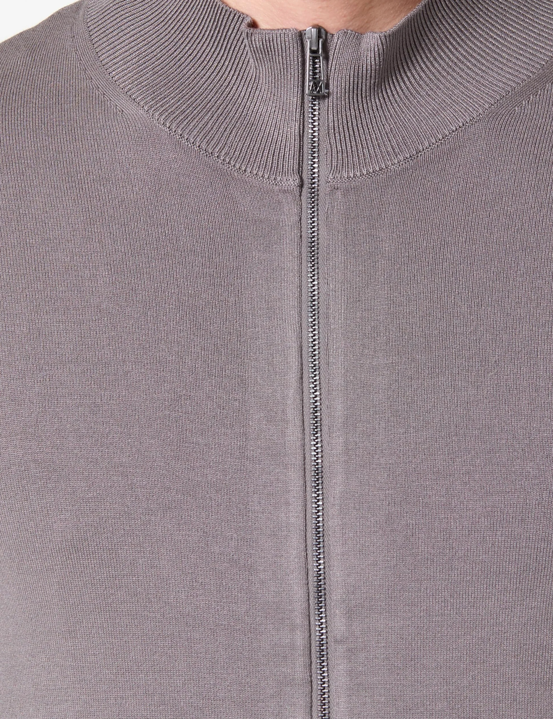 Armani Exchange Essential Long Sleeve Zip Closure Jersey Cardigan Hombre