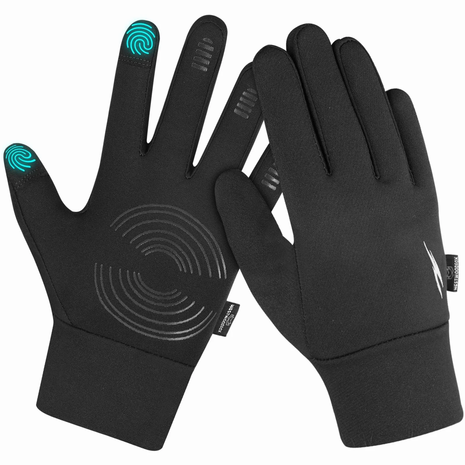 WESTWOOD FOX Guantes de invierno niños antideslizantes térmicos pantalla táctil