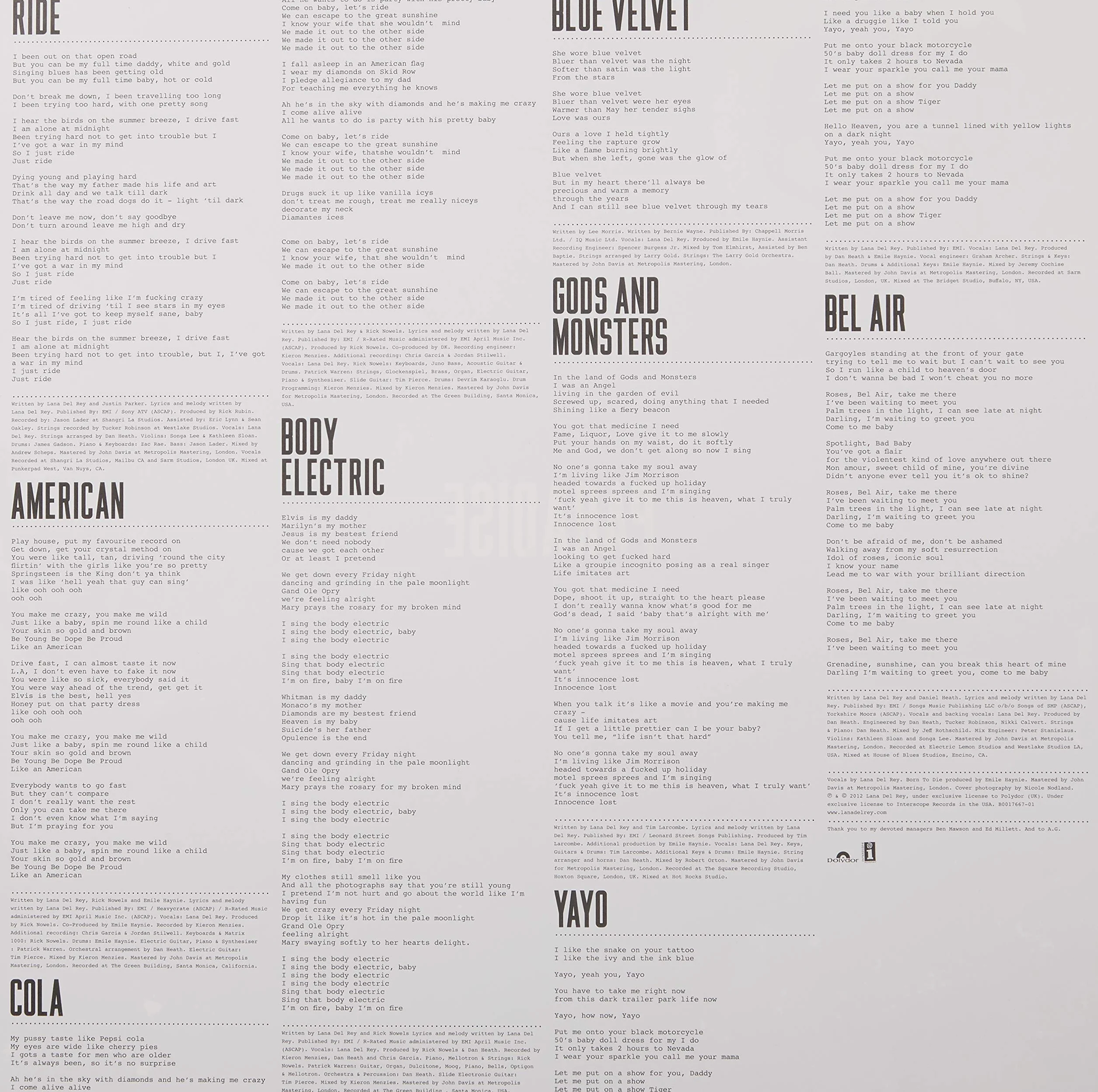 Paradise Explicit Lyrics