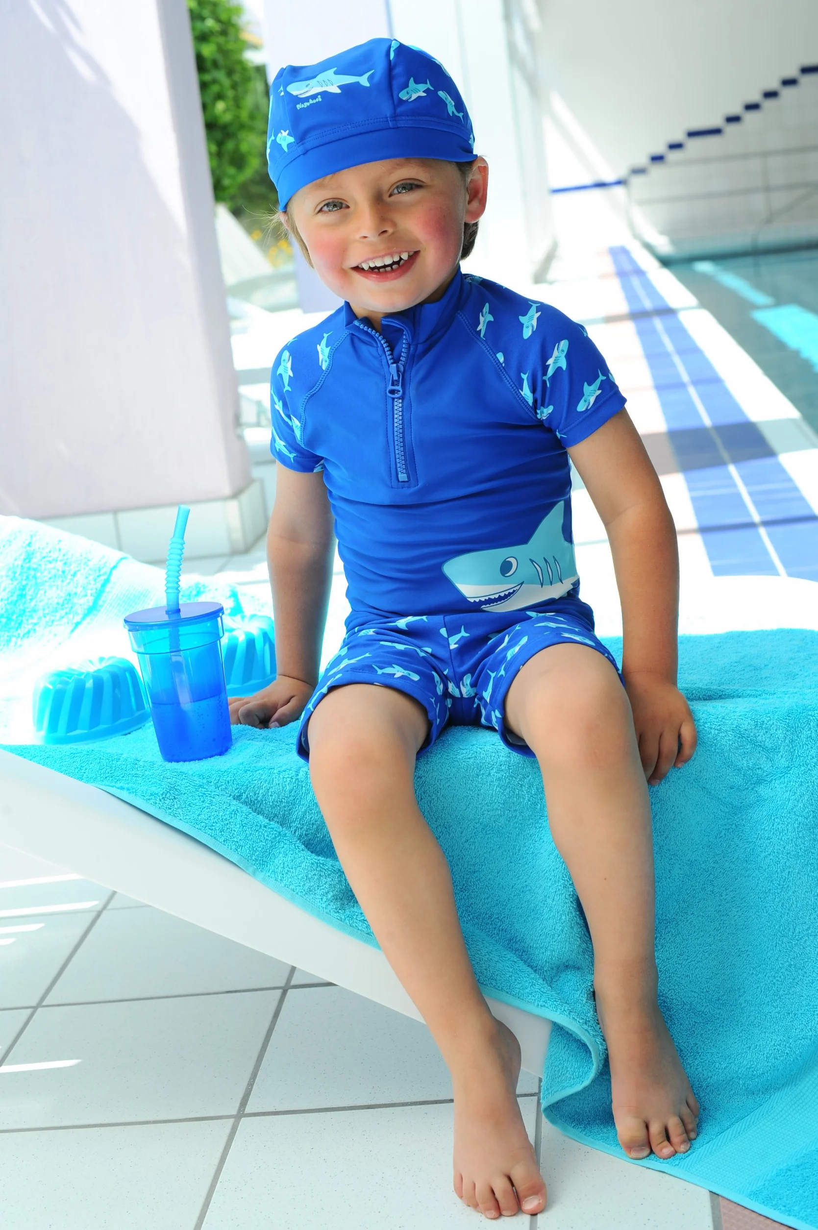 Playshoes Set de Baño con Protección UV Unisex niños