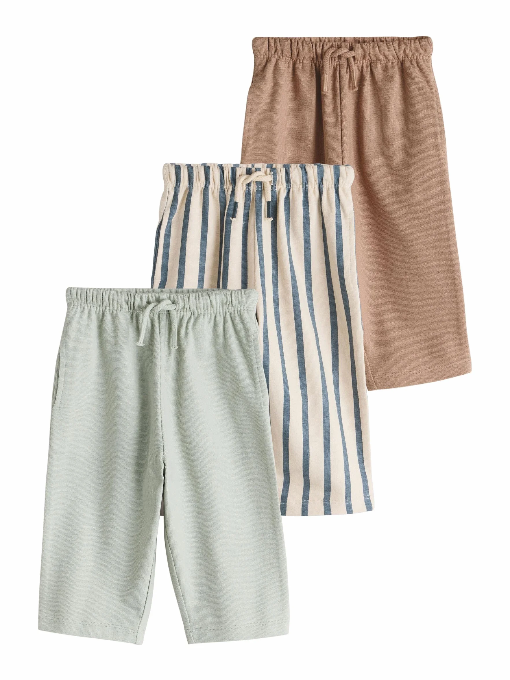 NEXT Niños Pack de 3 Pantalones de chándal con Rayas