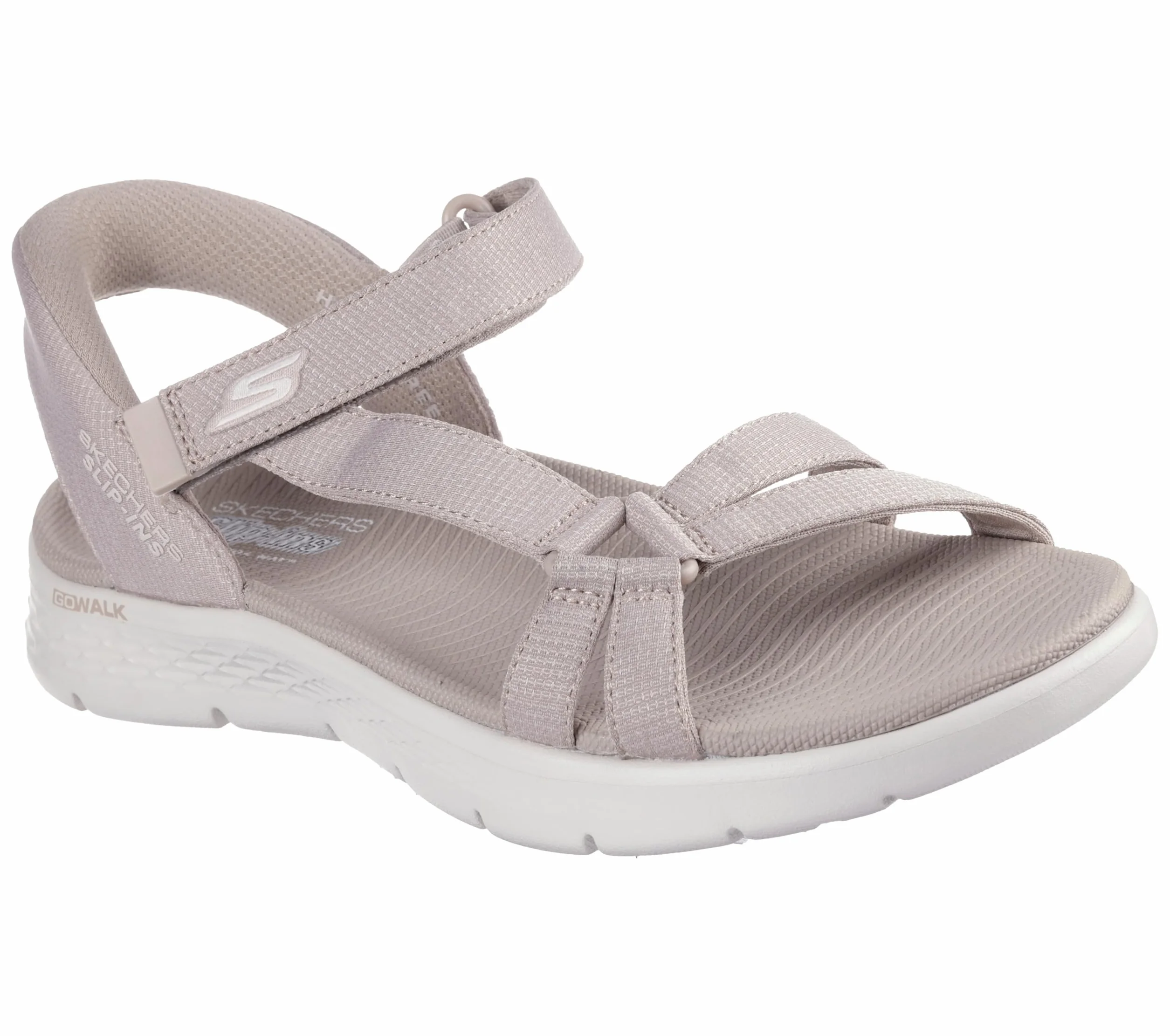Skechers Go Walk Flex Sandal Illuminate Hands Free Slip-ins Sandalias para pescador Mujer