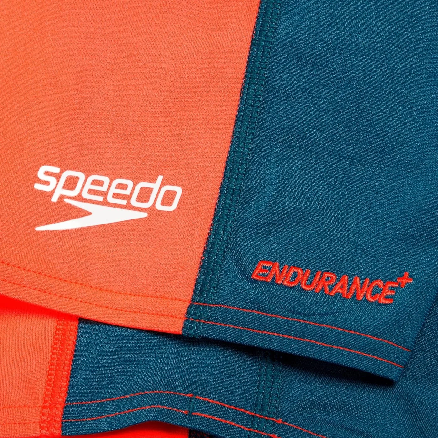 Speedo Fastskin Junior Endurance+ Max Bañador niña espalda abierta rojo azul