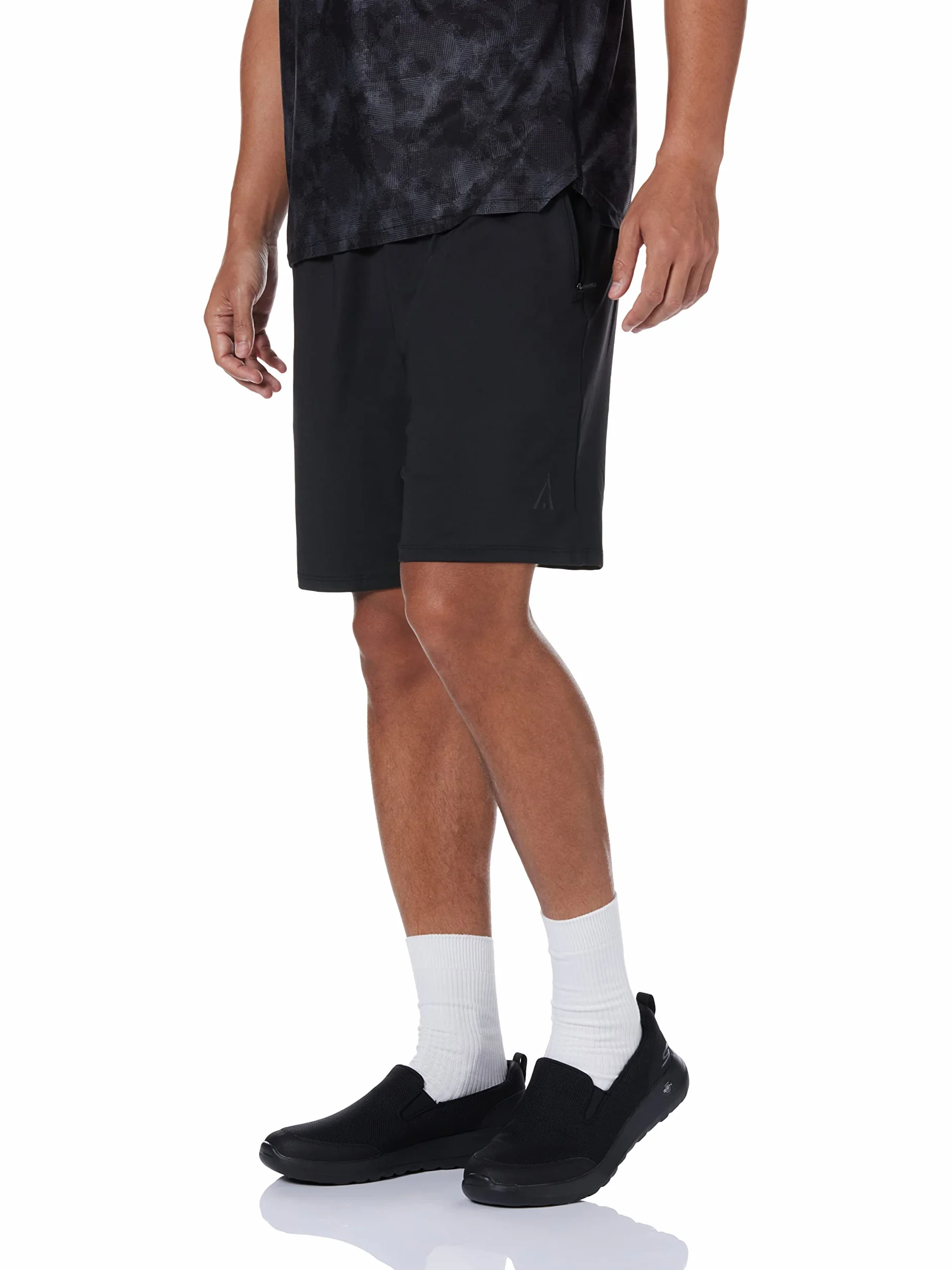 Skechers Go Walk MAX Clinched Athletic Mesh Double Gore Slip On Walking Shoes for Men