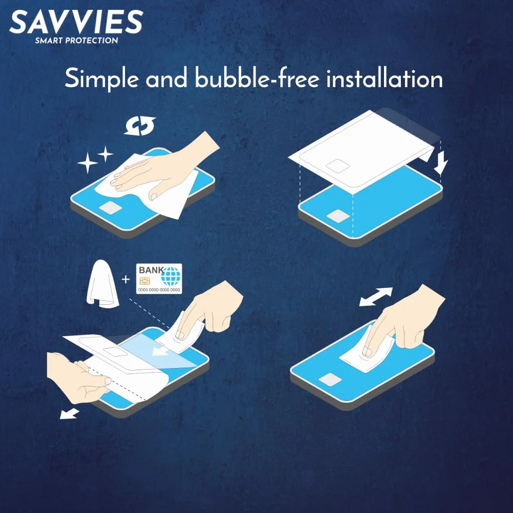 Savvies Protector Pantalla Casio W-800H-1AVES 6 Unidades Película Ultra Transparente