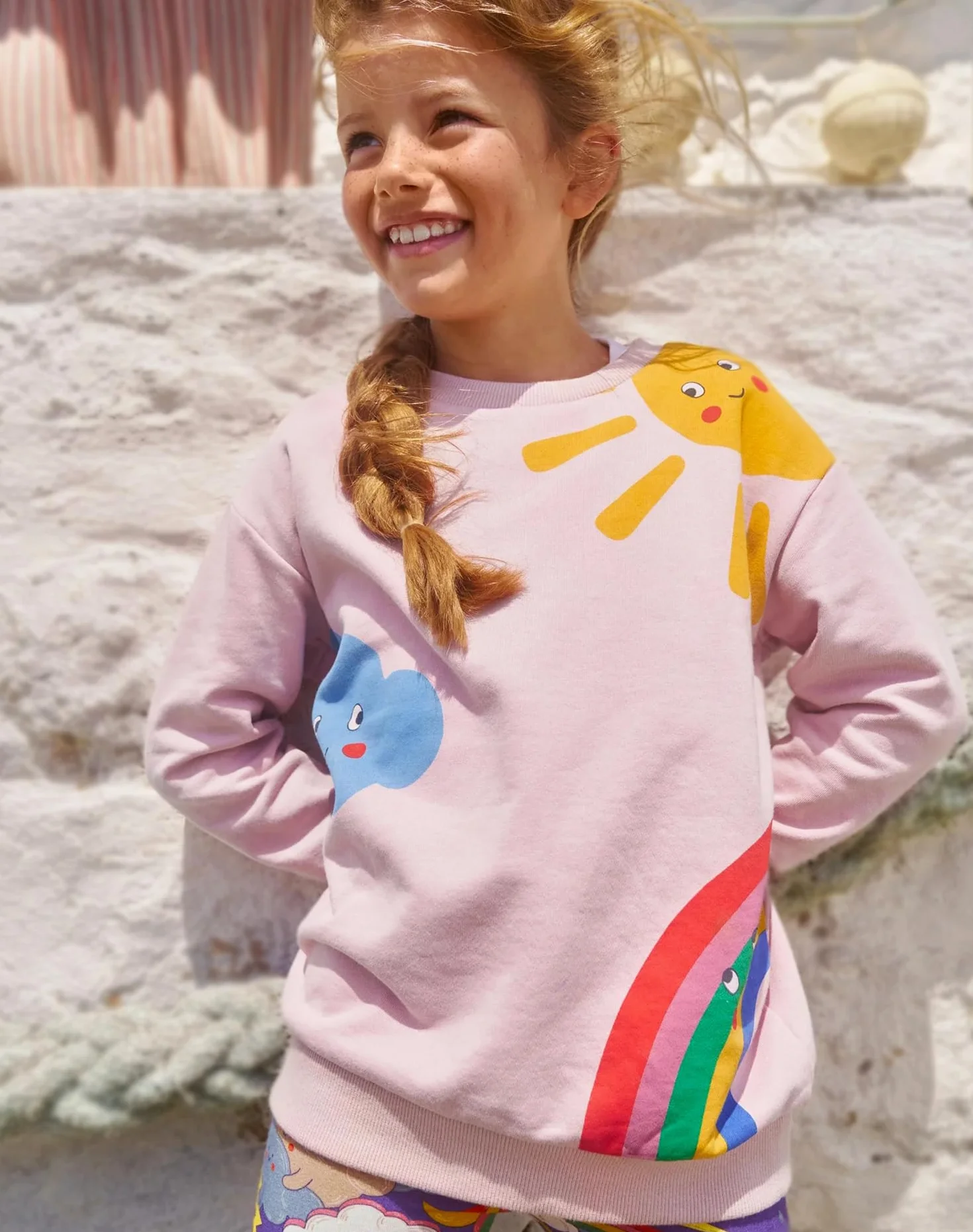 Sudaderas Niña Sweatshirt Manga Larga Algodón 2-7 Años