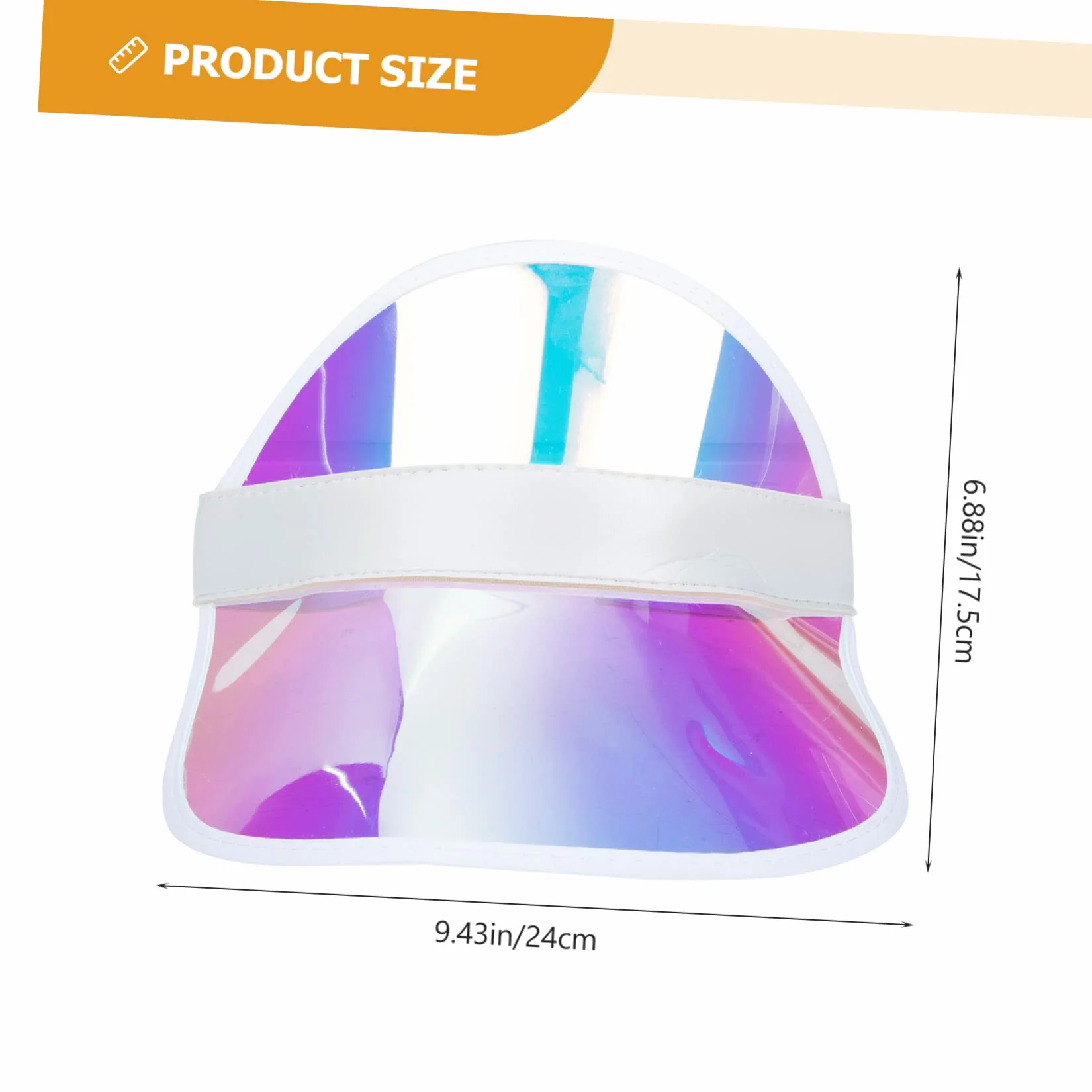 Viseras para el Sol de ala Ancha para Niñas minkissy Sombreros de Viaje de Neón