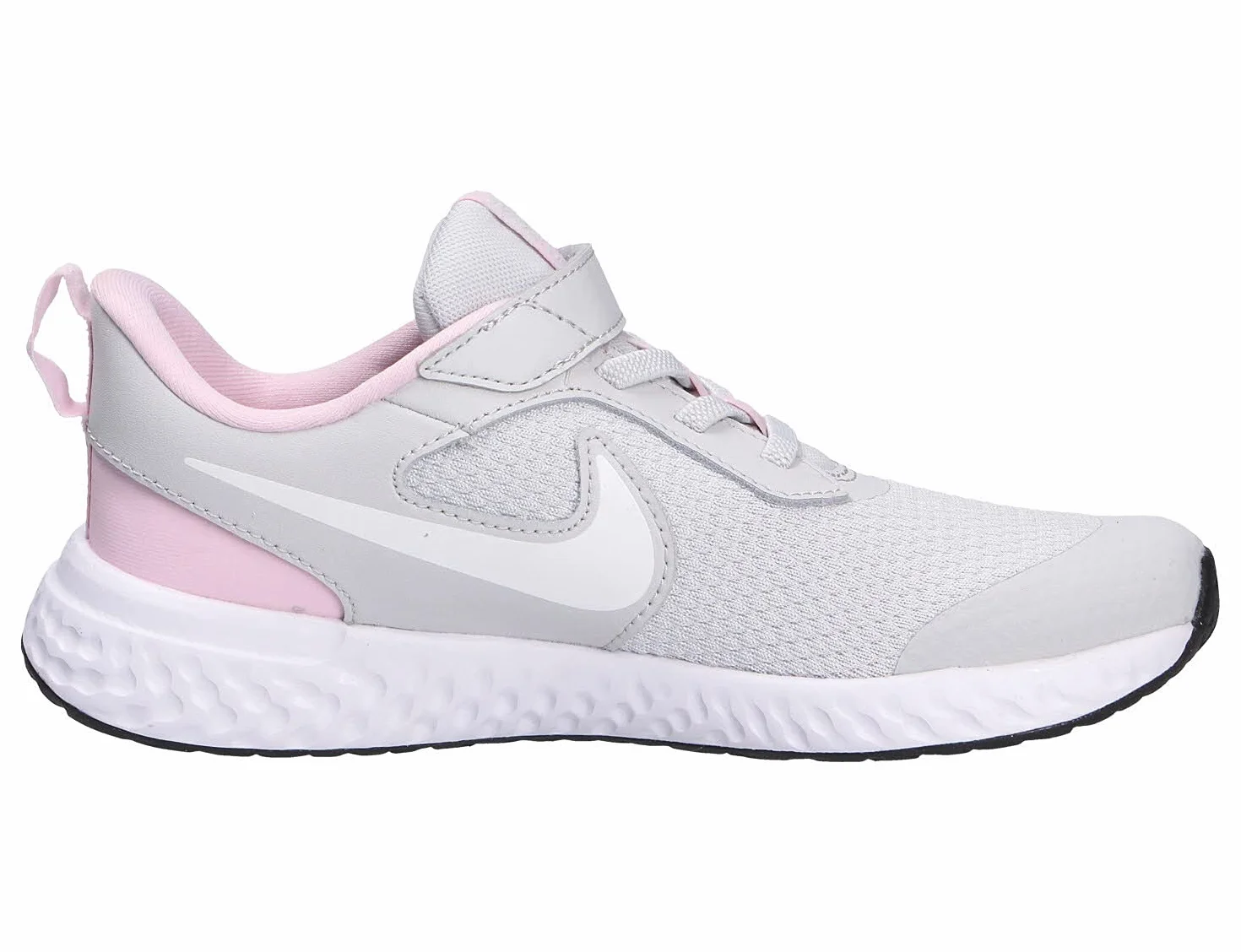 Nike Revolution 5 PSV Zapatillas Unisex niños Photon Dust White Pink Foam 28.5 EU