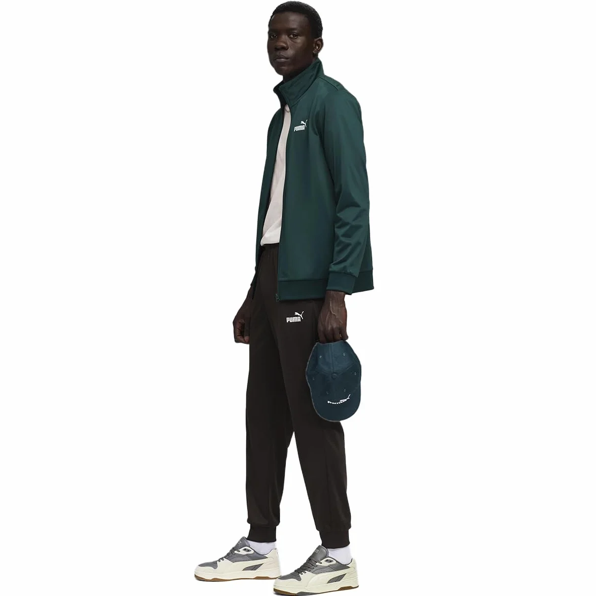 Puma Essentials Poly Verde Chandal Hombre 684847-75