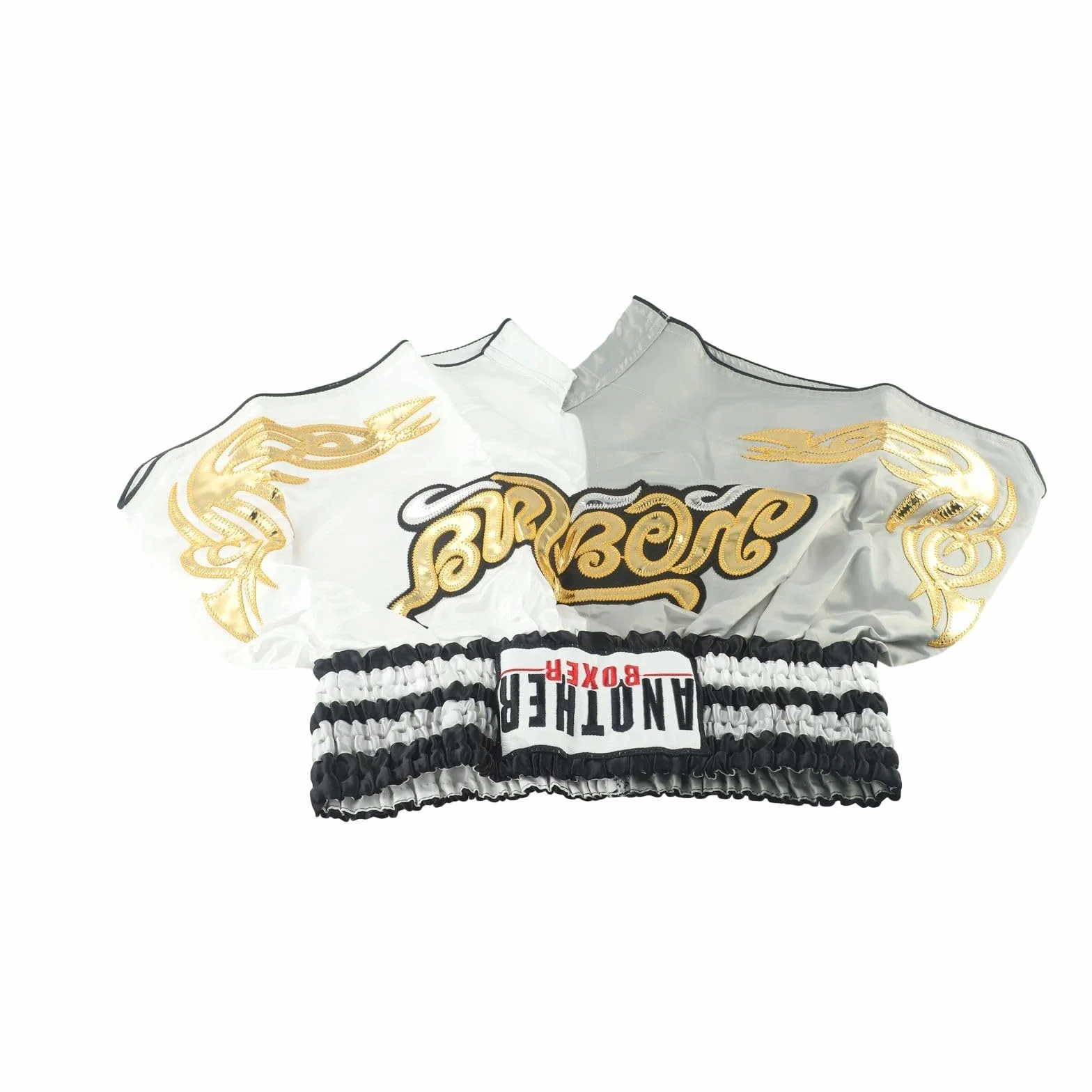 Pantalones cortos de Muay Thai para niños y adultos transpirables con cintura elástica