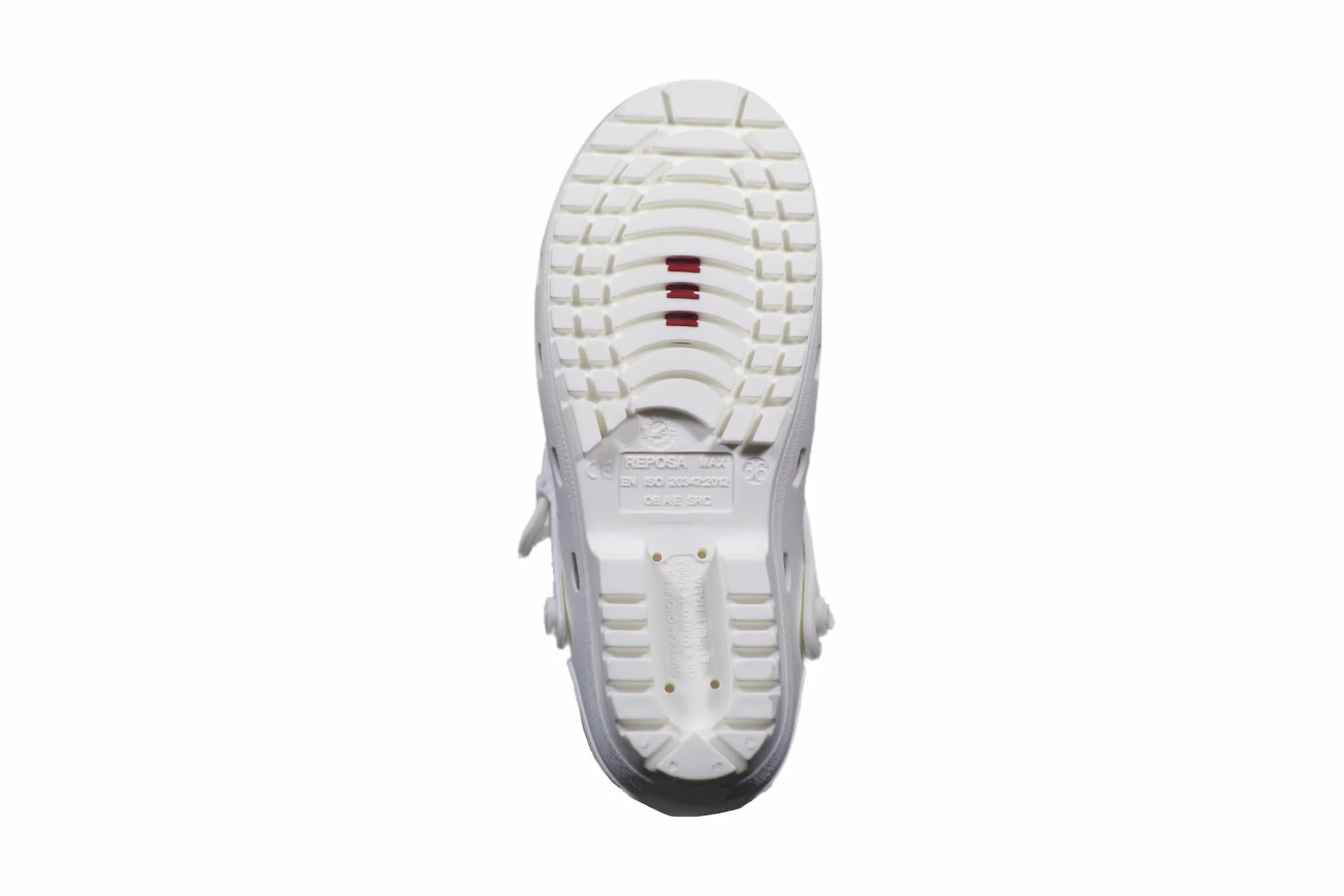 REPOSA MAX Zuecos Sanitarios Antideslizantes SRC Mujer Hombre Goma Correa Ajustable