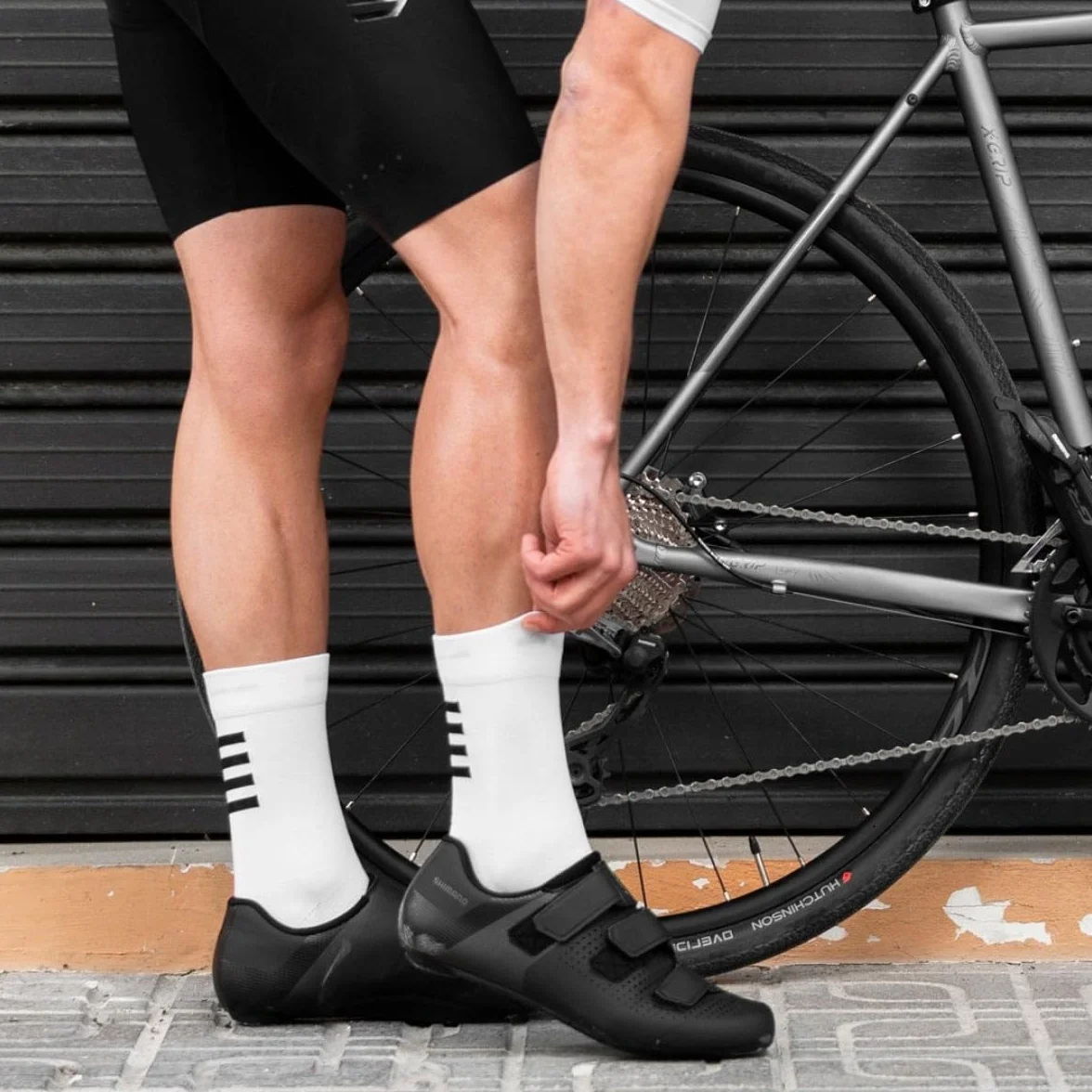 SIROKO Calcetines Ciclismo S1 Hombre Mujer Compresión