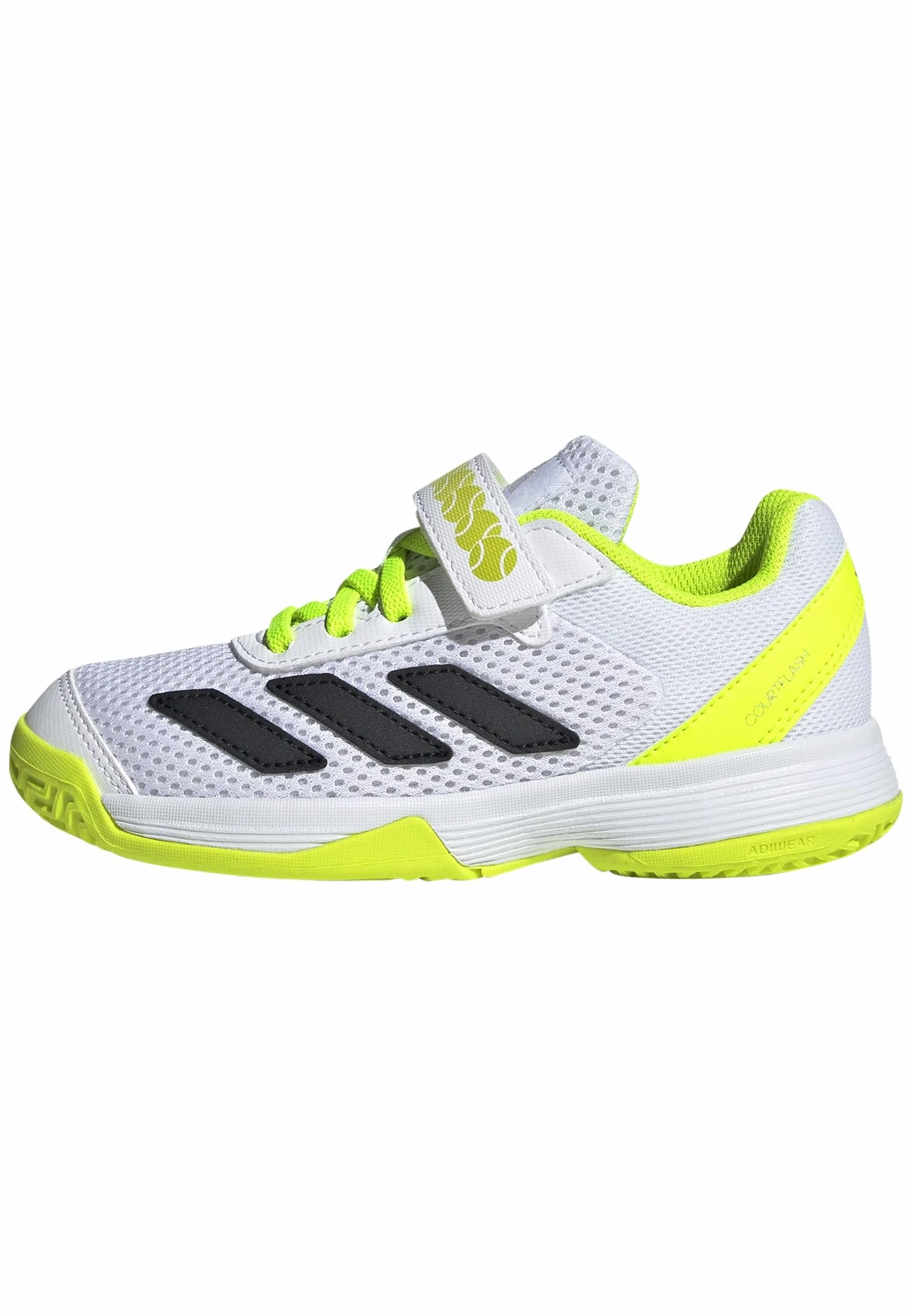 adidas Unisex Kids Courtflash Hook-and-Loop Tennis Shoe