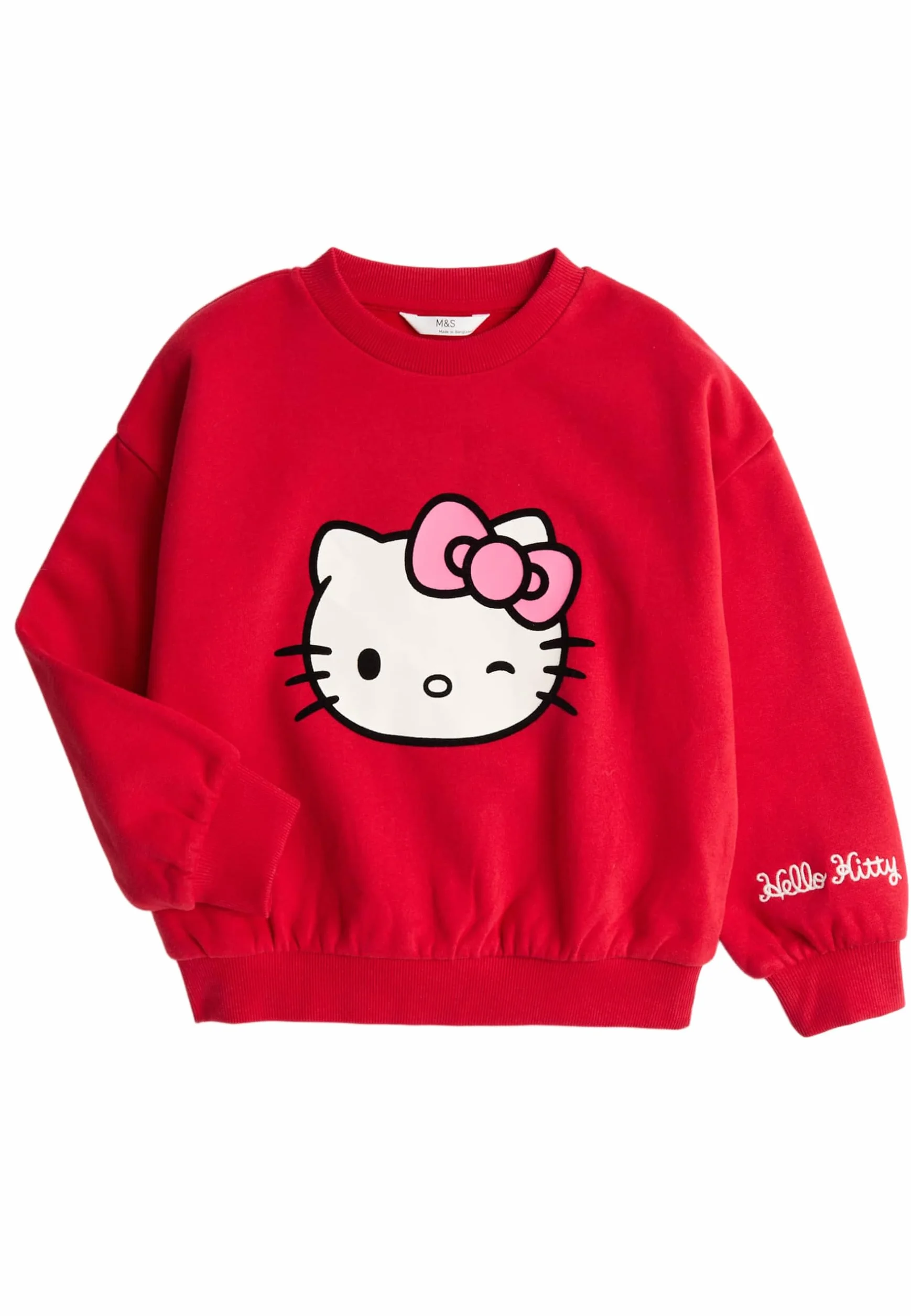 Marks & Spencer Sudadera Hello Kitty™ Algodón Niña Ajuste Normal
