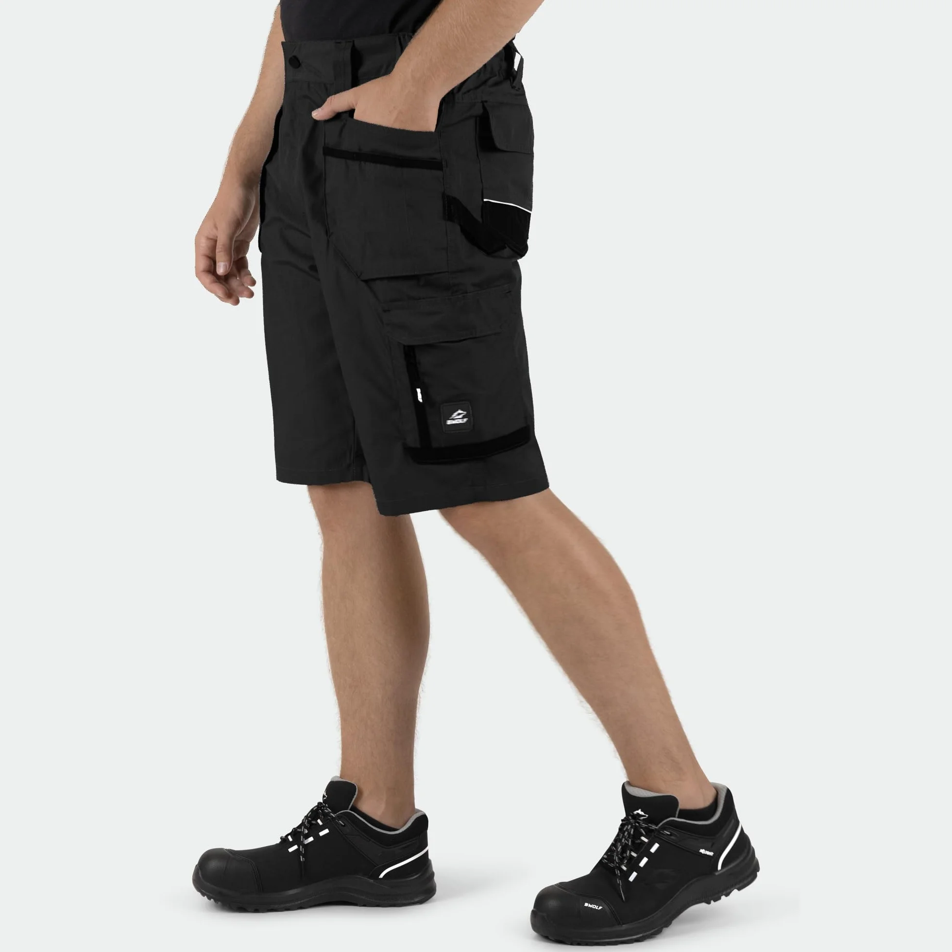 BWOLF Pantalones de trabajo Ripstop hombre con muchos bolsillos